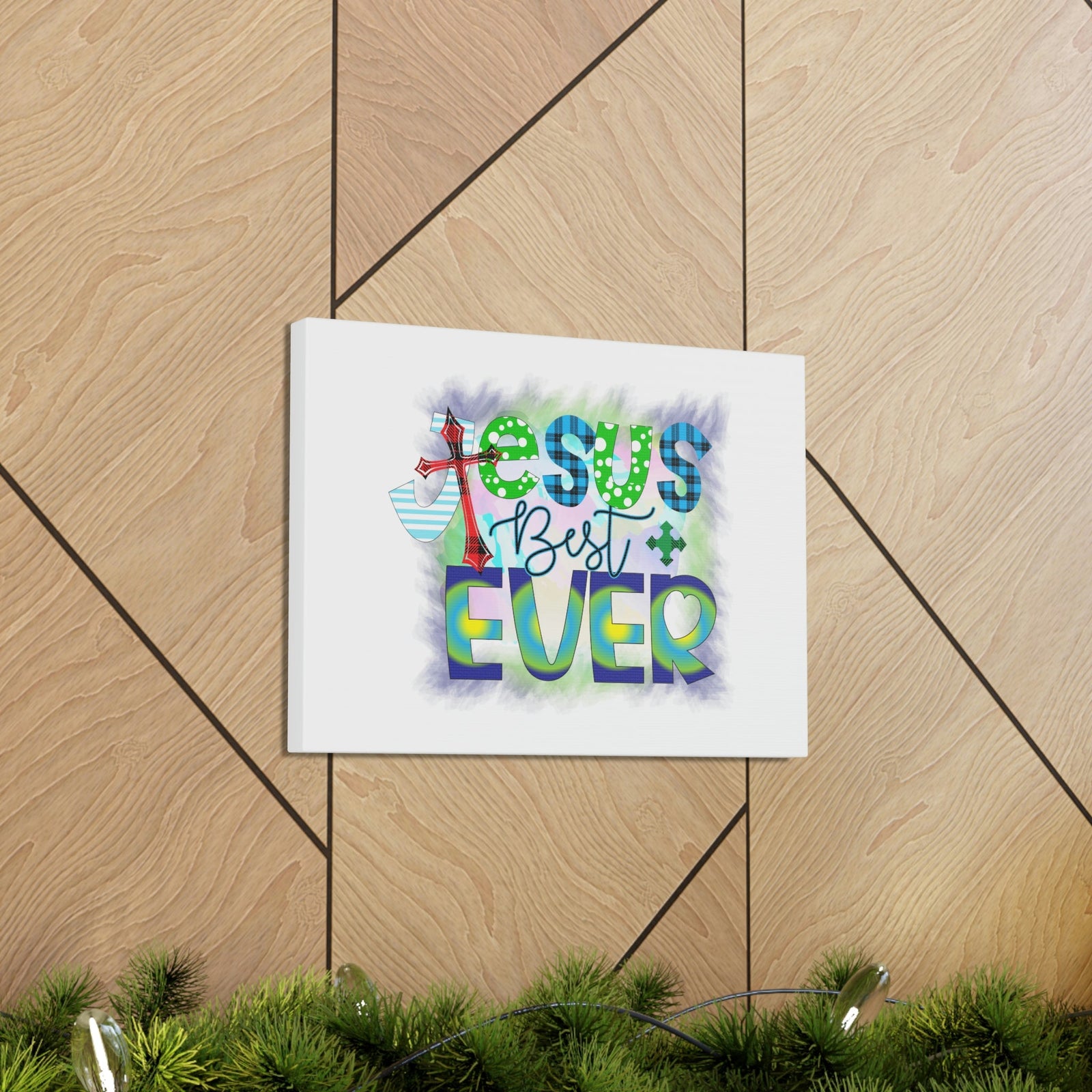 Scripture Walls Jesus Best Ever Hebrews 12:2 Christian Wall Art Bible Verse Print Ready to Hang Unframed-Express Your Love Gifts