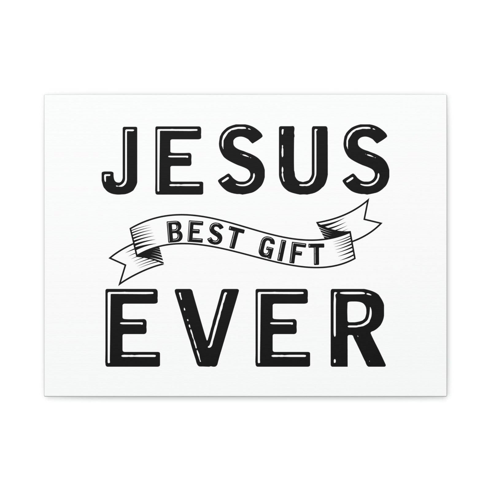 Scripture Walls Jesus Best Gift Ever Ephesians 2:8 Ribbon Banner Christian Wall Art Bible Verse Print Ready to Hang Unframed-Express Your Love Gifts