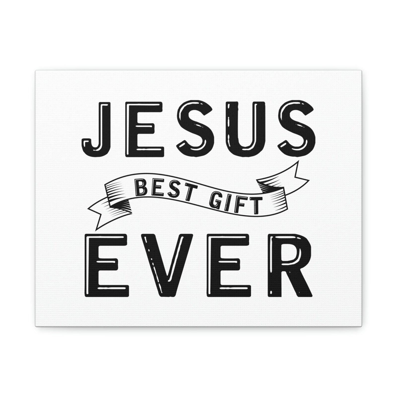 Scripture Walls Jesus Best Gift Ever Ephesians 2:8 Ribbon Banner Christian Wall Art Bible Verse Print Ready to Hang Unframed-Express Your Love Gifts