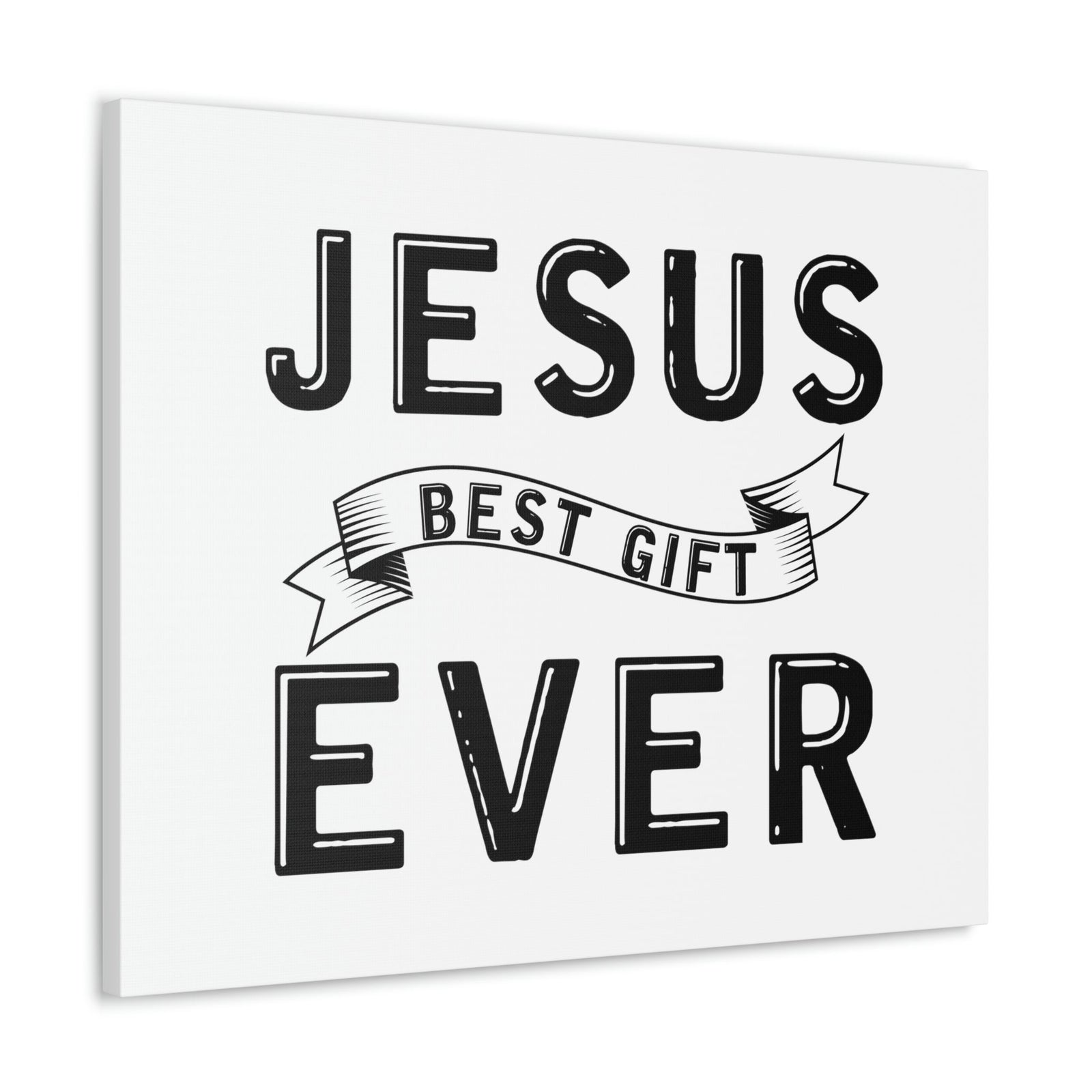 Scripture Walls Jesus Best Gift Ever Ephesians 2:8 Ribbon Banner Christian Wall Art Bible Verse Print Ready to Hang Unframed-Express Your Love Gifts