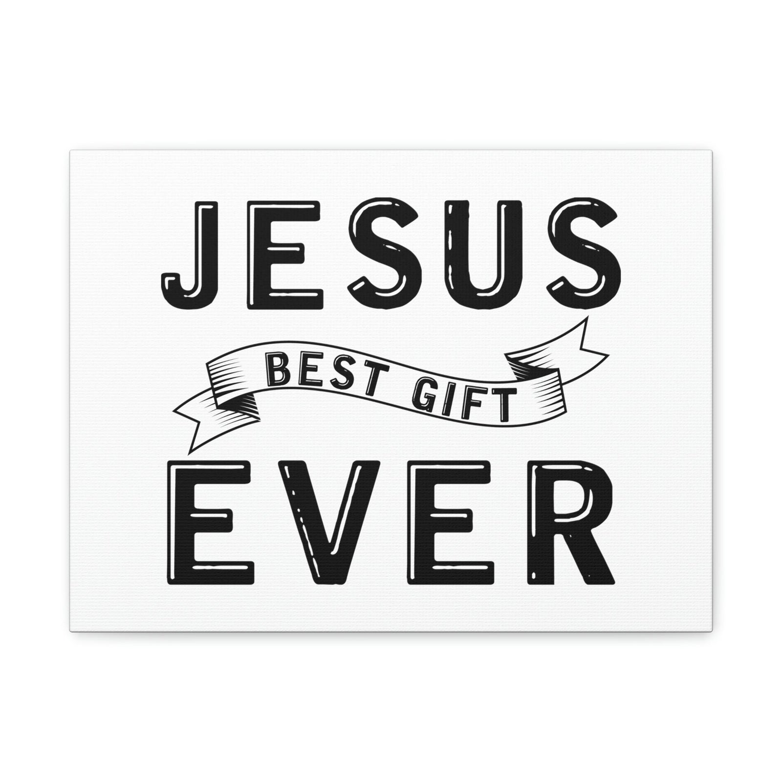 Scripture Walls Jesus Best Gift Ever Ephesians 2:8 Ribbon Banner Christian Wall Art Bible Verse Print Ready to Hang Unframed-Express Your Love Gifts