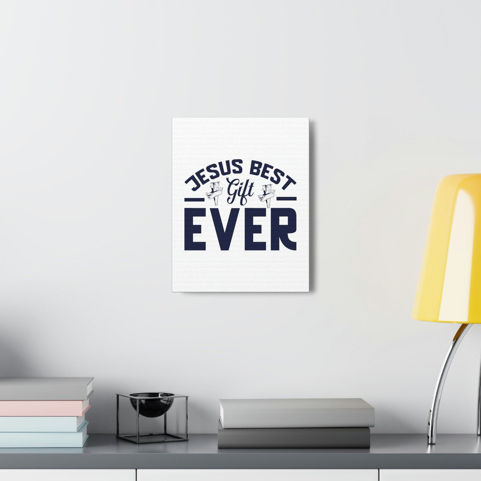 Scripture Walls Jesus Best Gift Ever Romans 5:8 Christian Wall Art Bible Verse Print Ready to Hang Unframed-Express Your Love Gifts