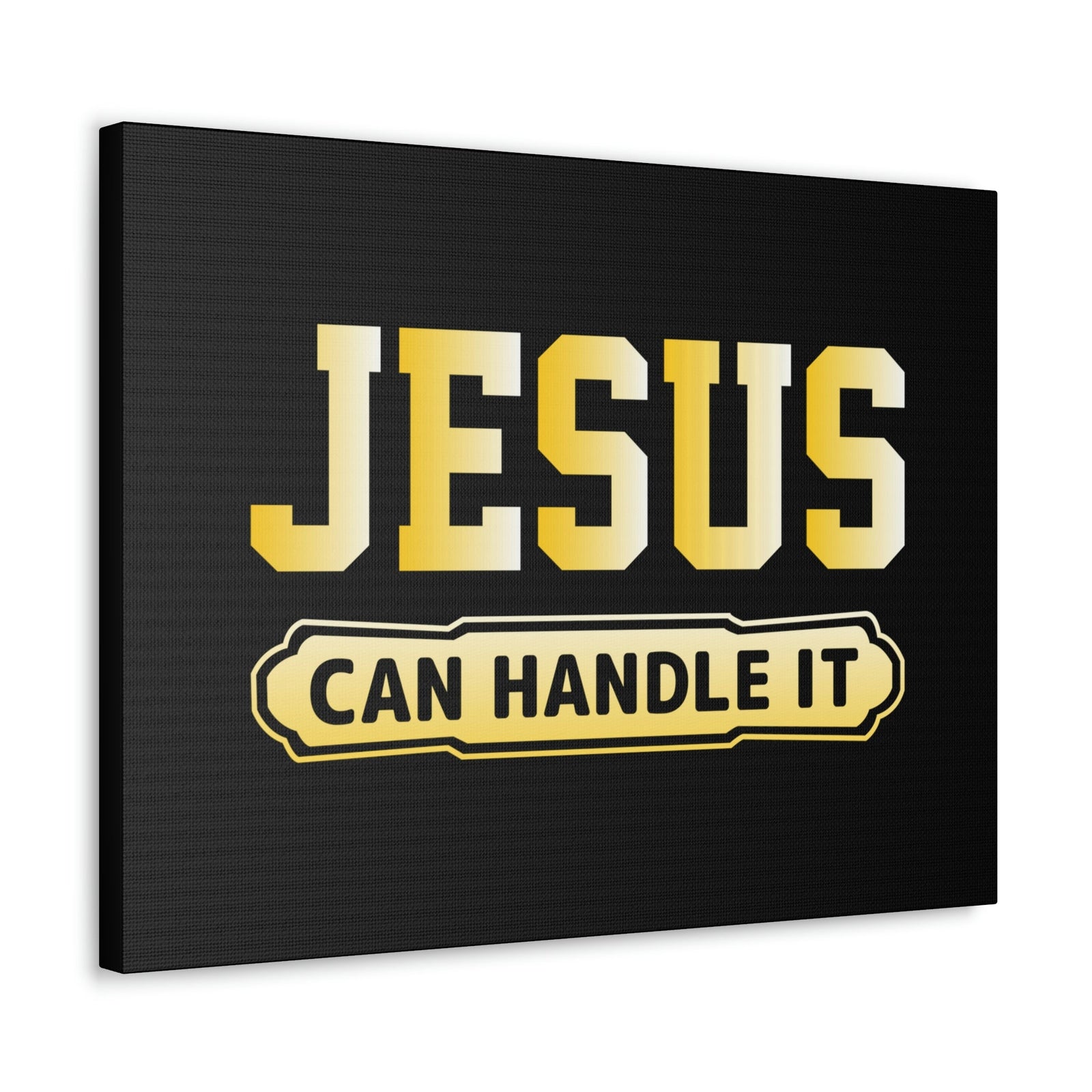 Scripture Walls Jesus Can Handle It John 16:33 Christian Wall Art Bible Verse Print Ready to Hanga Unframed-Express Your Love Gifts
