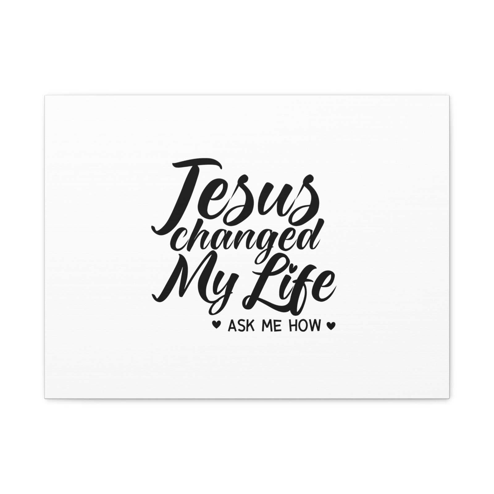 Scripture Walls Jesus Changed My Life Galatians 2:20 Christian Wall Art Bible Verse Print Ready to Hang Unframed-Express Your Love Gifts