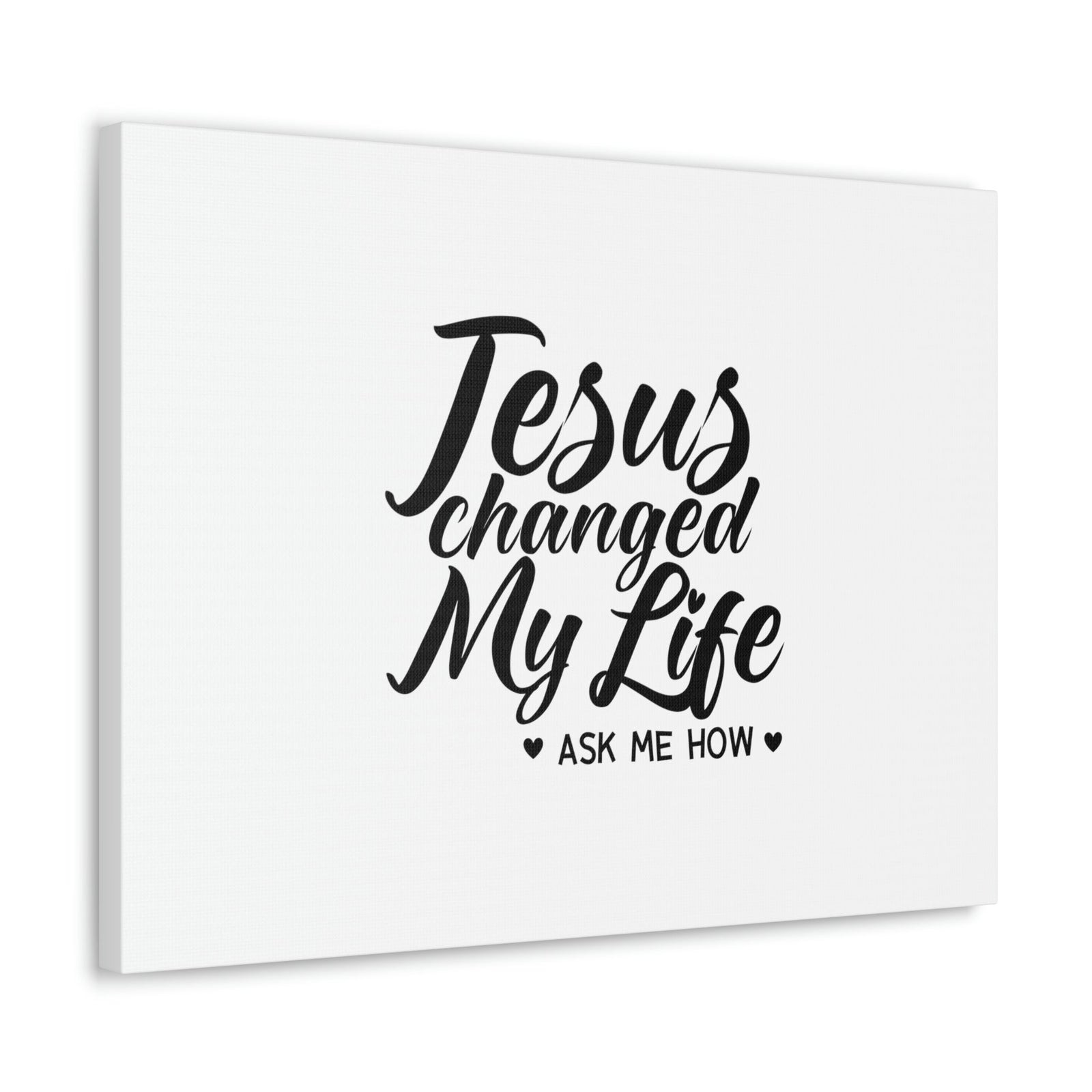 Scripture Walls Jesus Changed My Life Galatians 2:20 Christian Wall Art Bible Verse Print Ready to Hang Unframed-Express Your Love Gifts
