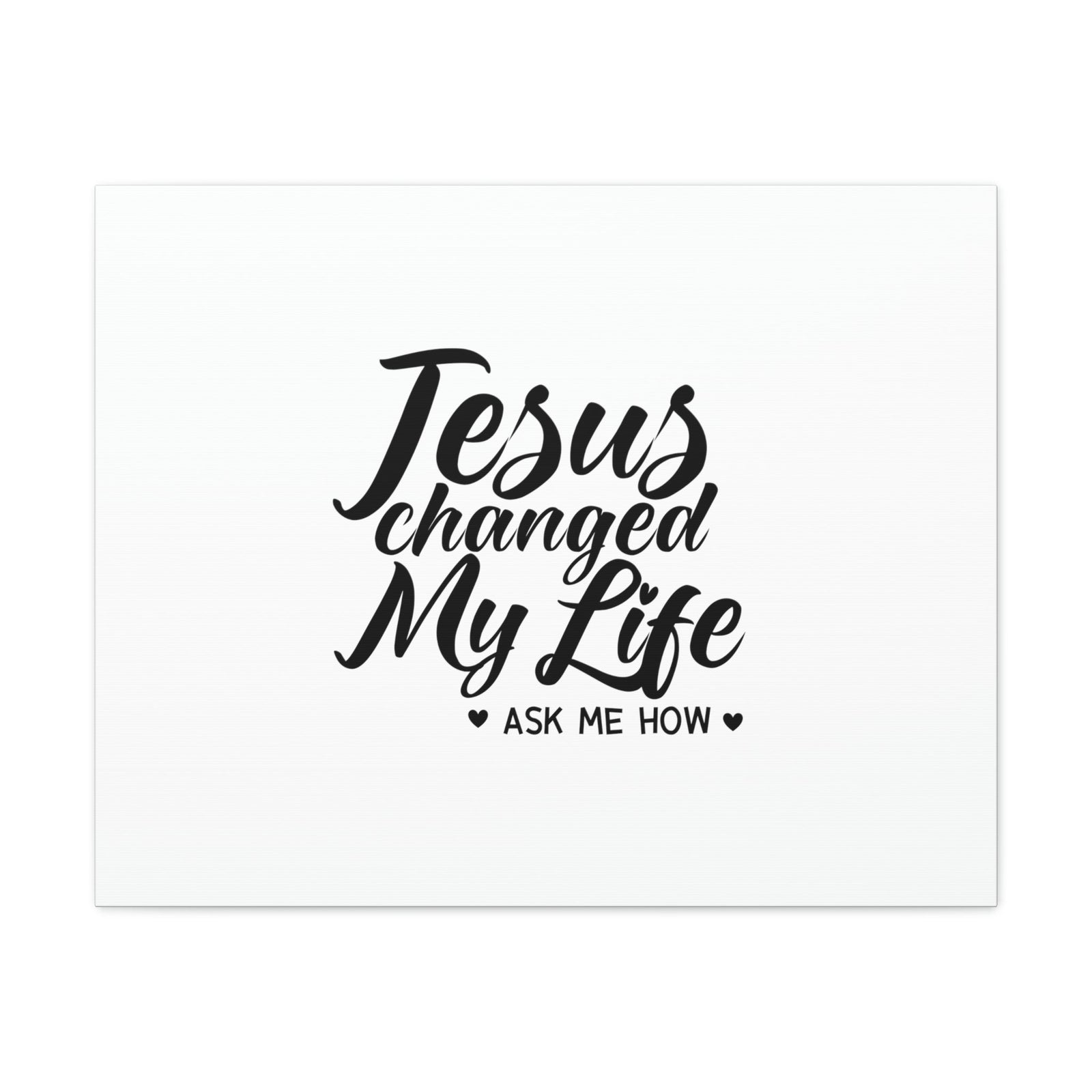 Scripture Walls Jesus Changed My Life Galatians 2:20 Christian Wall Art Bible Verse Print Ready to Hang Unframed-Express Your Love Gifts