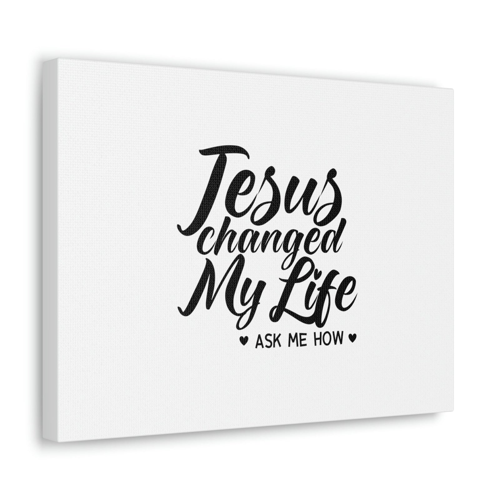 Scripture Walls Jesus Changed My Life Galatians 2:20 Christian Wall Art Bible Verse Print Ready to Hang Unframed-Express Your Love Gifts