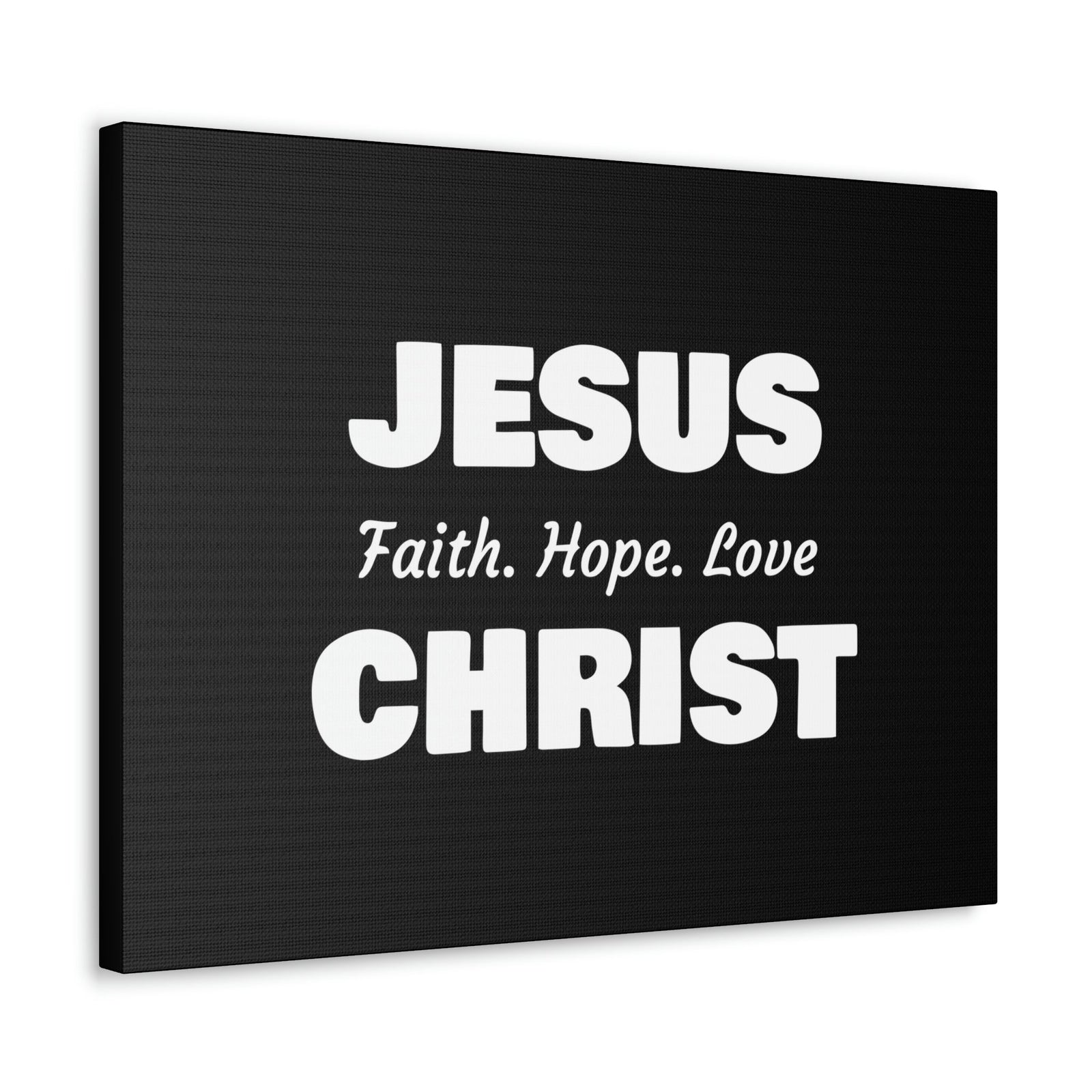 Scripture Walls Jesus Christ, Faith, Hope, Love 1 Corinthians 13:13 Christian Wall Art Bible Verse Print Ready to Hang Unframed-Express Your Love Gifts