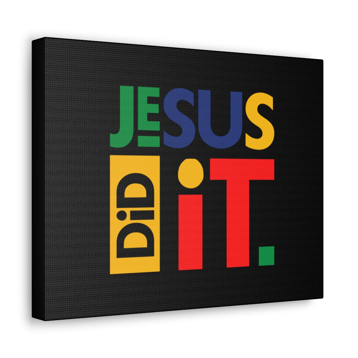 Scripture Walls Jesus Did It Acts 4:10-12 KJV Christian Wall Art Bible Verse Print Ready to Hang Unframed-Express Your Love Gifts