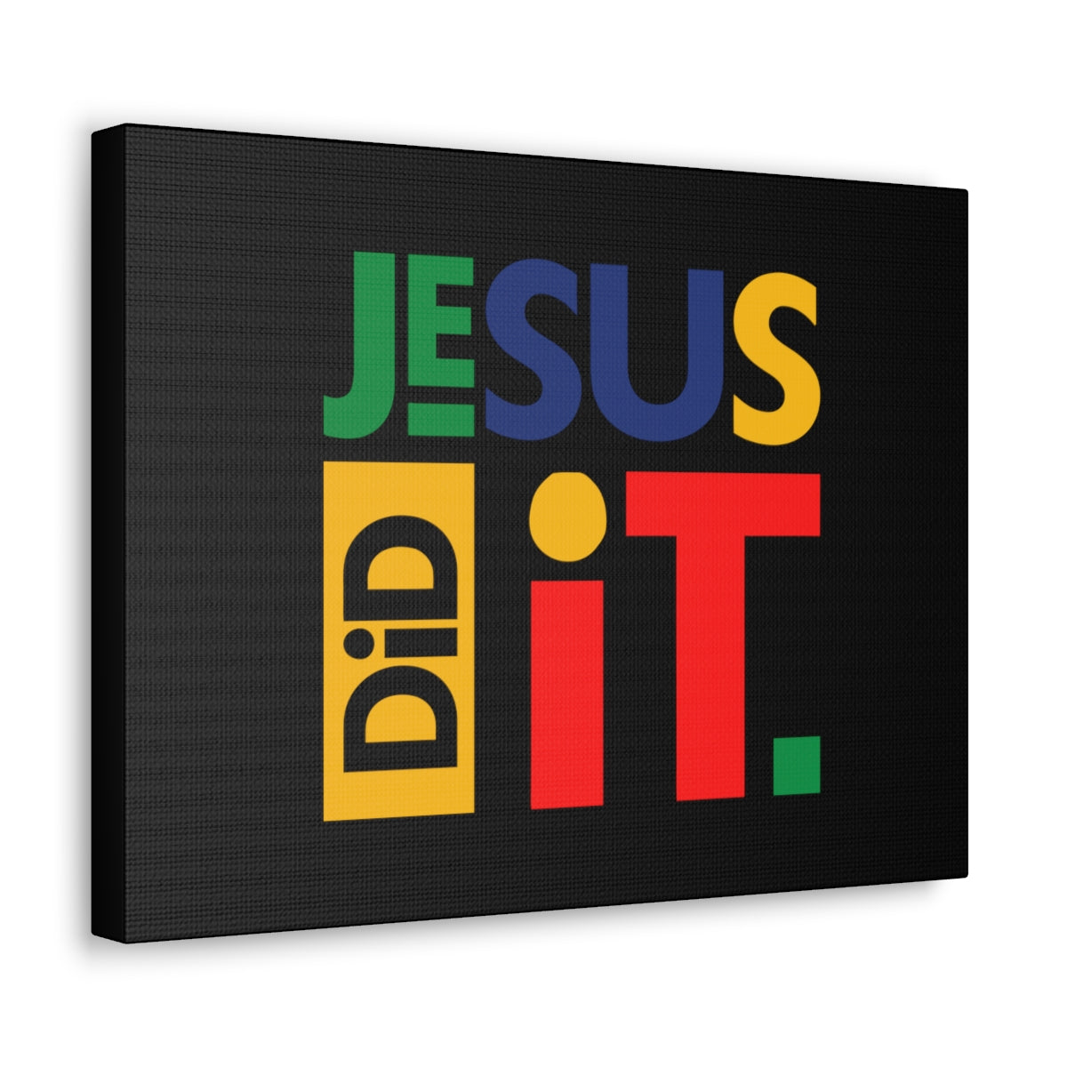 Scripture Walls Jesus Did It Acts 4:10-12 KJV Christian Wall Art Bible Verse Print Ready to Hang Unframed-Express Your Love Gifts
