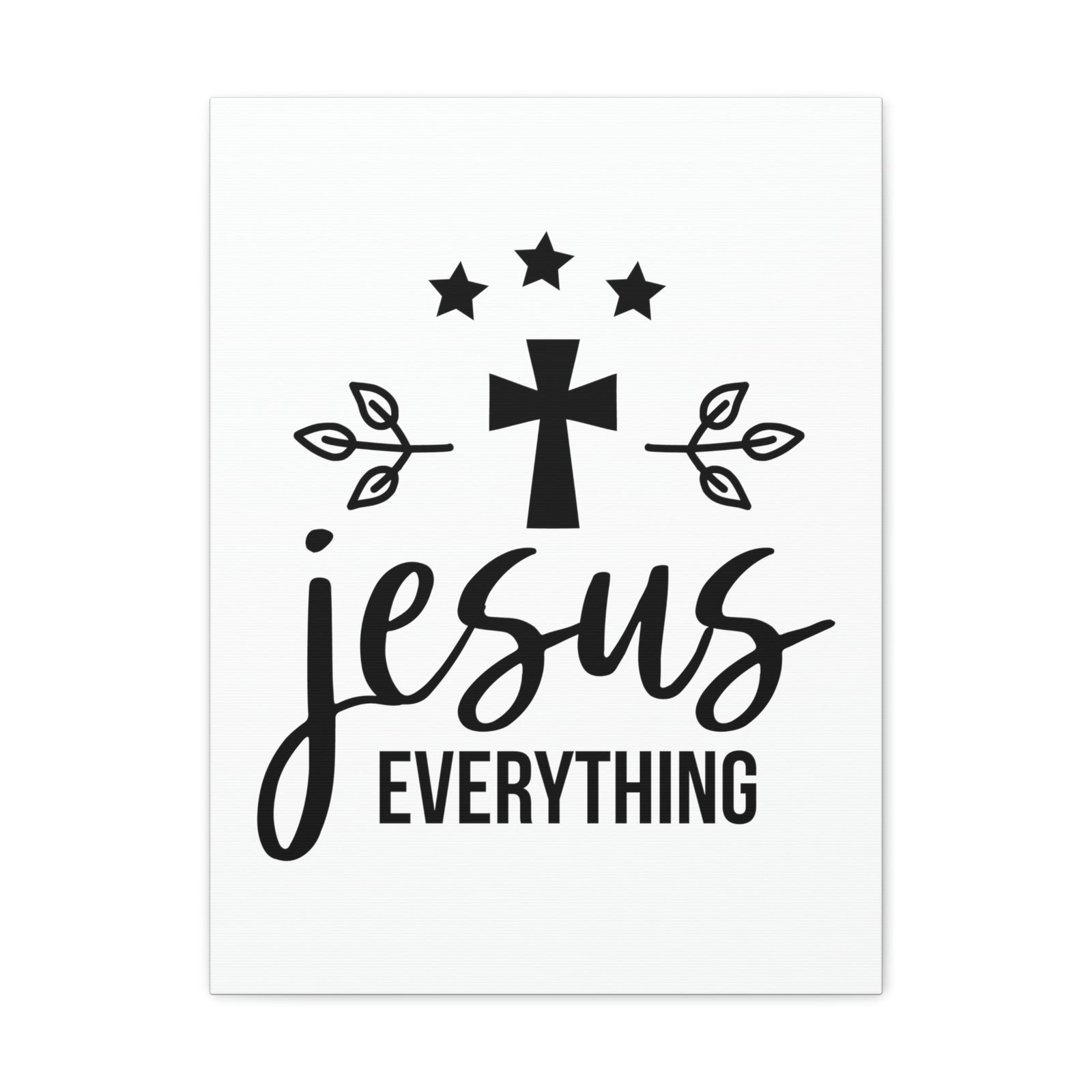 Scripture Walls Jesus Everything 1 John 4:9 Christian Wall Art Print Ready to Hang Unframed-Express Your Love Gifts