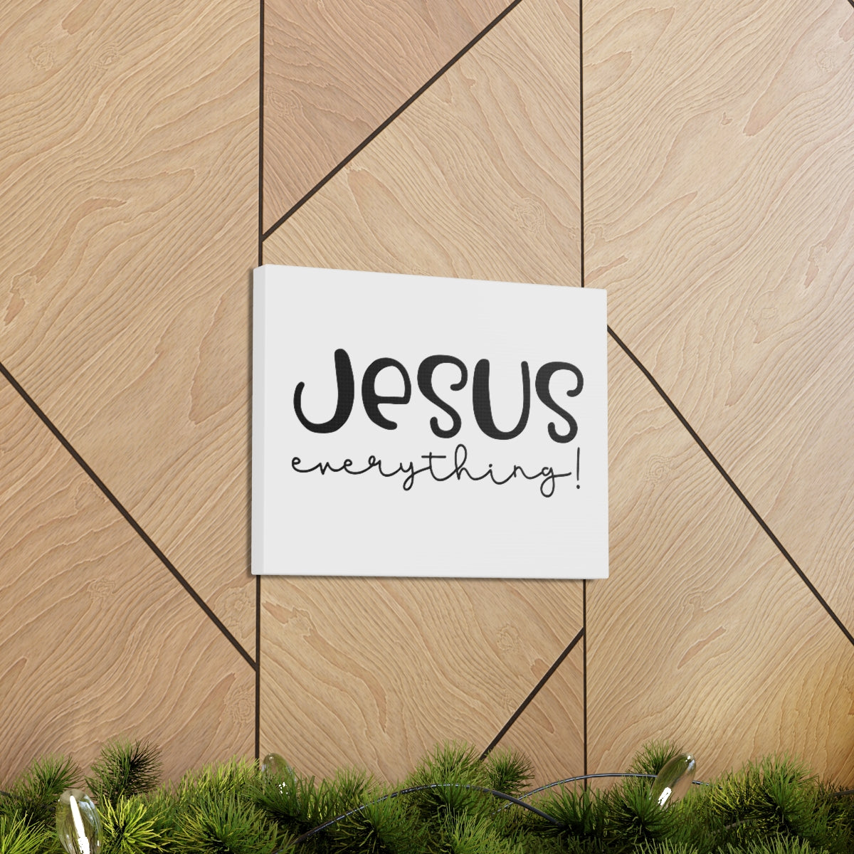 Scripture Walls Jesus Everything Colossians 3:11 Christian Wall Art Print Ready to Hang Unframed-Express Your Love Gifts