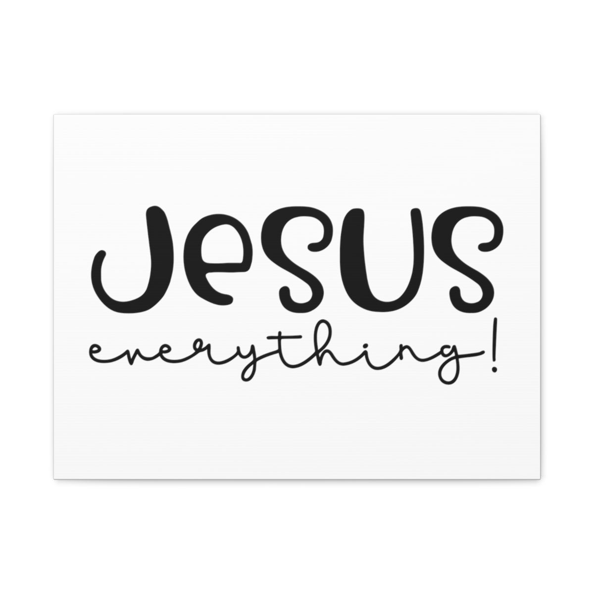 Scripture Walls Jesus Everything Colossians 3:11 Christian Wall Art Print Ready to Hang Unframed-Express Your Love Gifts