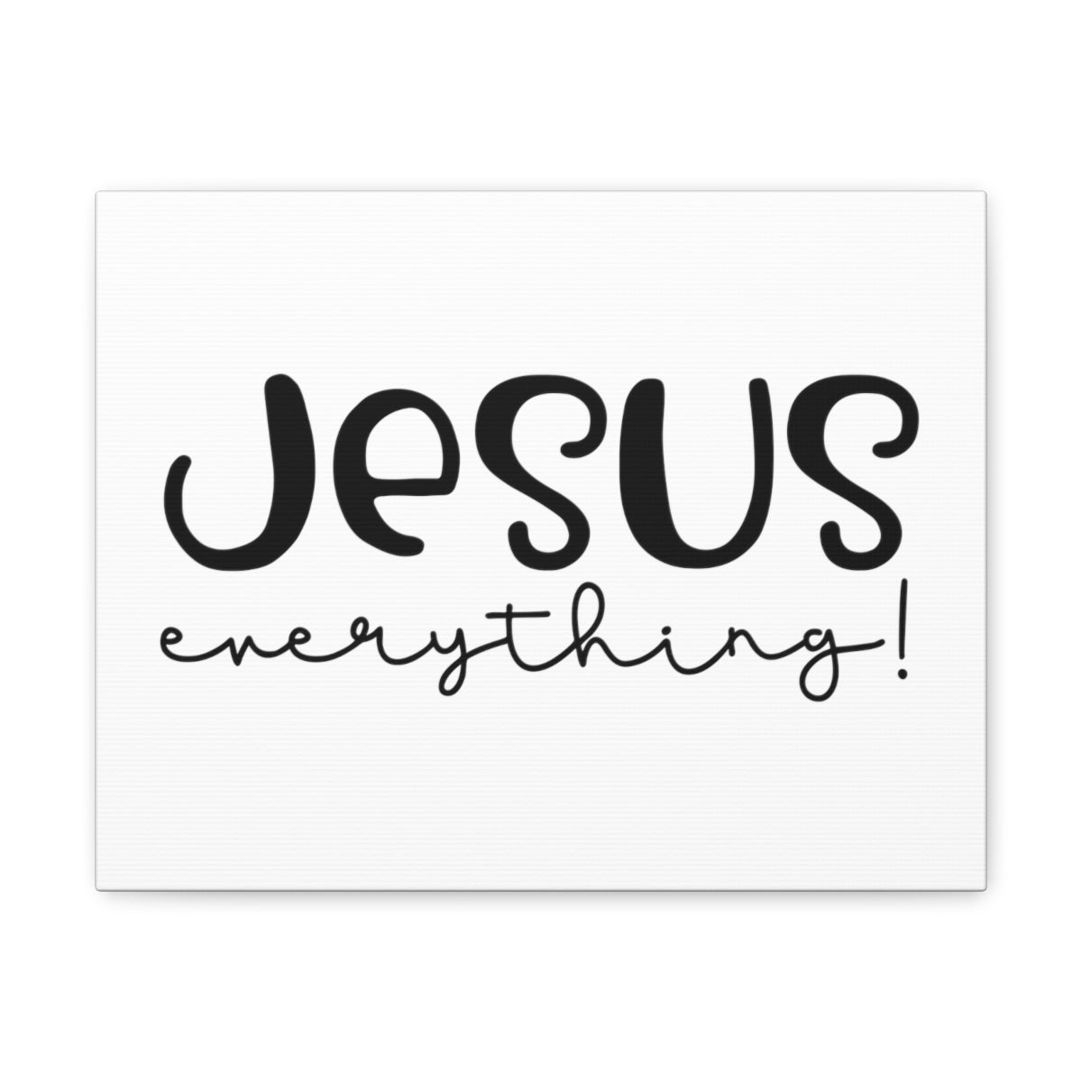 Scripture Walls Jesus Everything Colossians 3:11 Christian Wall Art Print Ready to Hang Unframed-Express Your Love Gifts