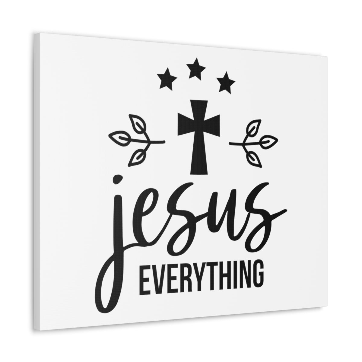 Scripture Walls Jesus Everything Ephesians 2:4-5 NIV Christian Wall Art Print Ready to Hang Unframed-Express Your Love Gifts
