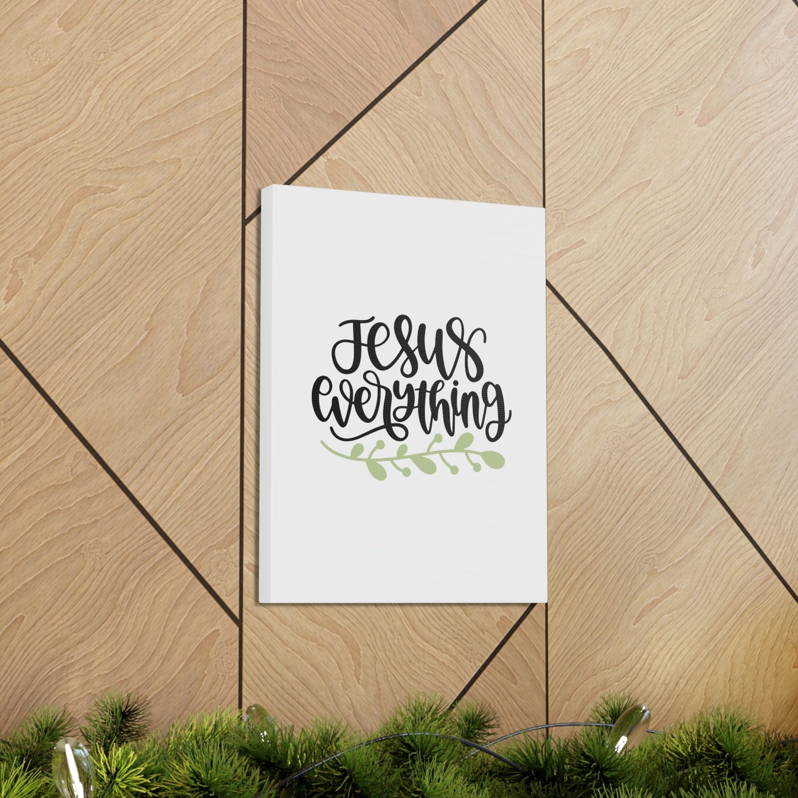 Scripture Walls Jesus Everything Psalm 73:25-26 Christian Wall Art Bible Verse Print Ready to Hang Unframed-Express Your Love Gifts