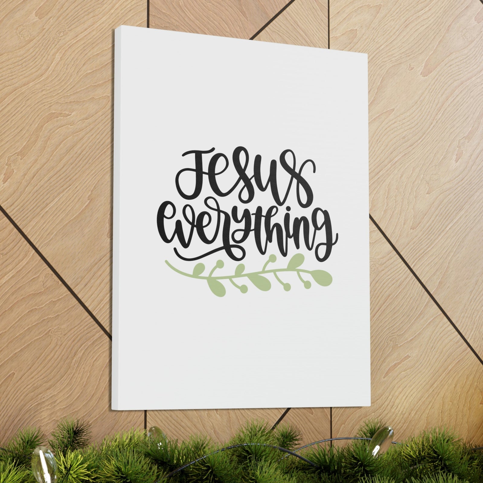 Scripture Walls Jesus Everything Psalm 73:25-26 Christian Wall Art Bible Verse Print Ready to Hang Unframed-Express Your Love Gifts