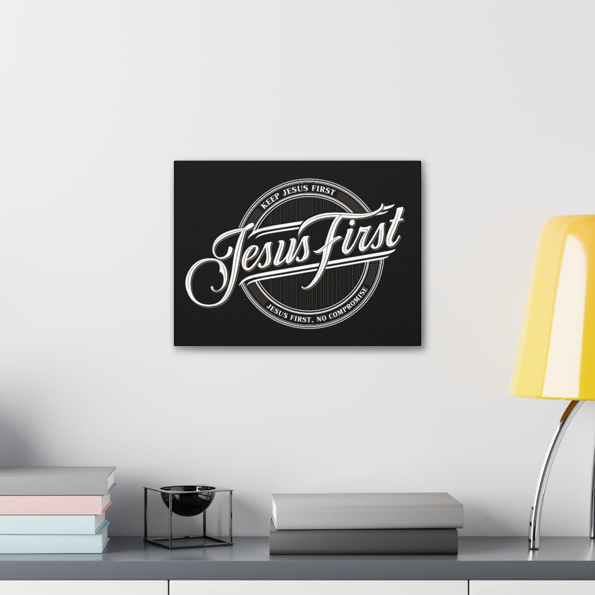 Scripture Walls Jesus First Ephesians 5:23 Christian Wall Art Print Ready to Hang Unframed-Express Your Love Gifts