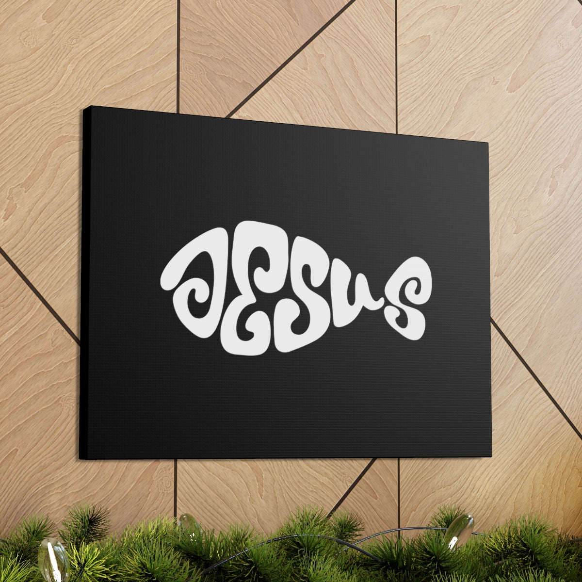 Scripture Walls Jesus Fish Luke 5:9 Christian Wall Art Bible Verse Print Ready to Hang Unframed-Express Your Love Gifts