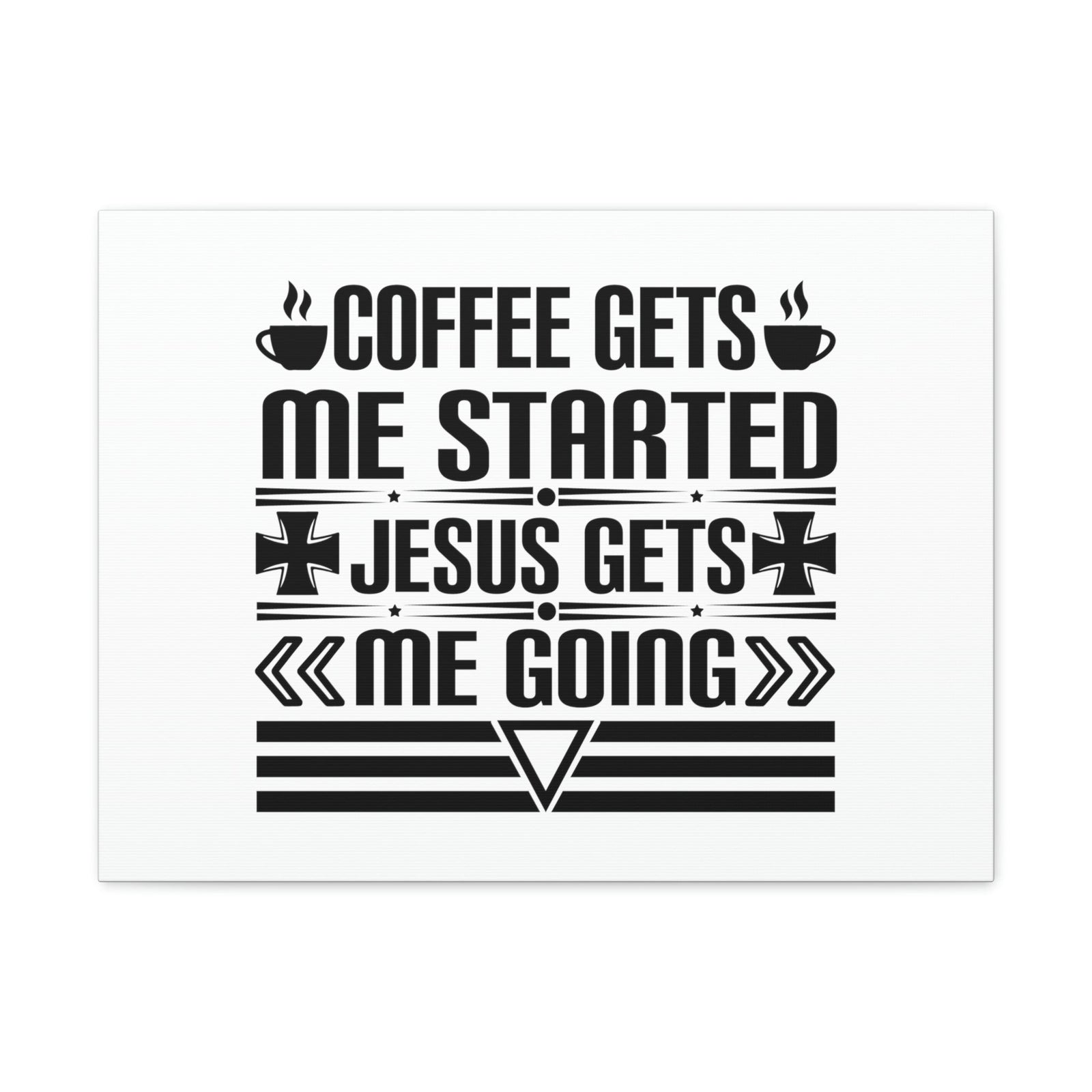 Scripture Walls Jesus Gets Me Going Ephesians 5:2 White Christian Wall Art Bible Verse Print Ready to Hang Unframed-Express Your Love Gifts