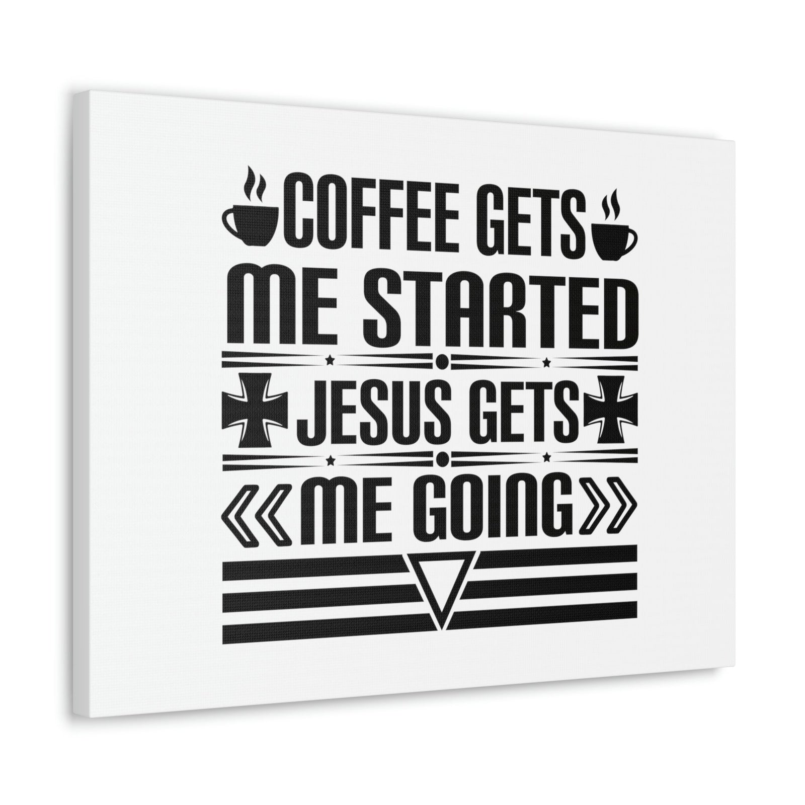 Scripture Walls Jesus Gets Me Going Ephesians 5:2 White Christian Wall Art Bible Verse Print Ready to Hang Unframed-Express Your Love Gifts