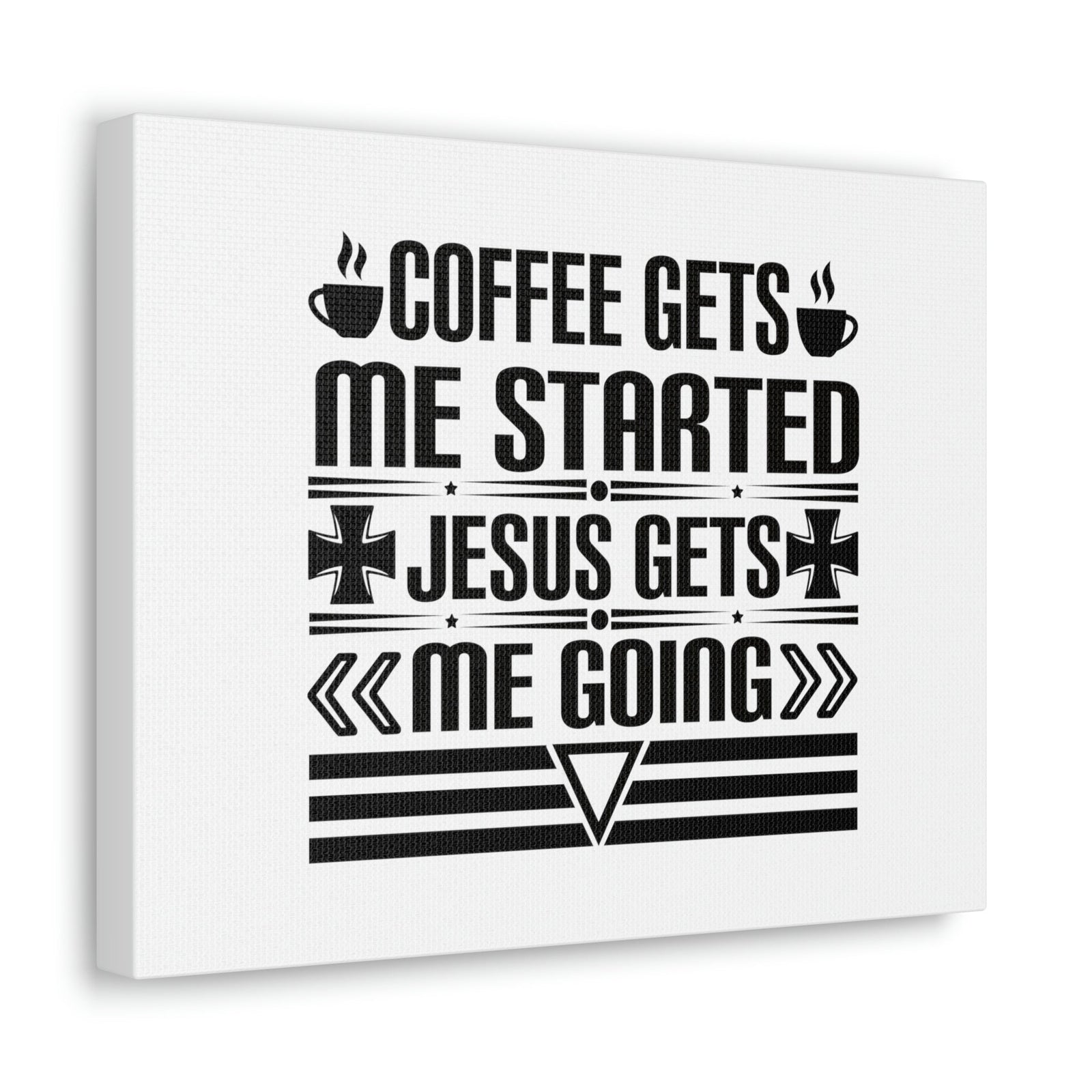 Scripture Walls Jesus Gets Me Going Ephesians 5:2 White Christian Wall Art Bible Verse Print Ready to Hang Unframed-Express Your Love Gifts