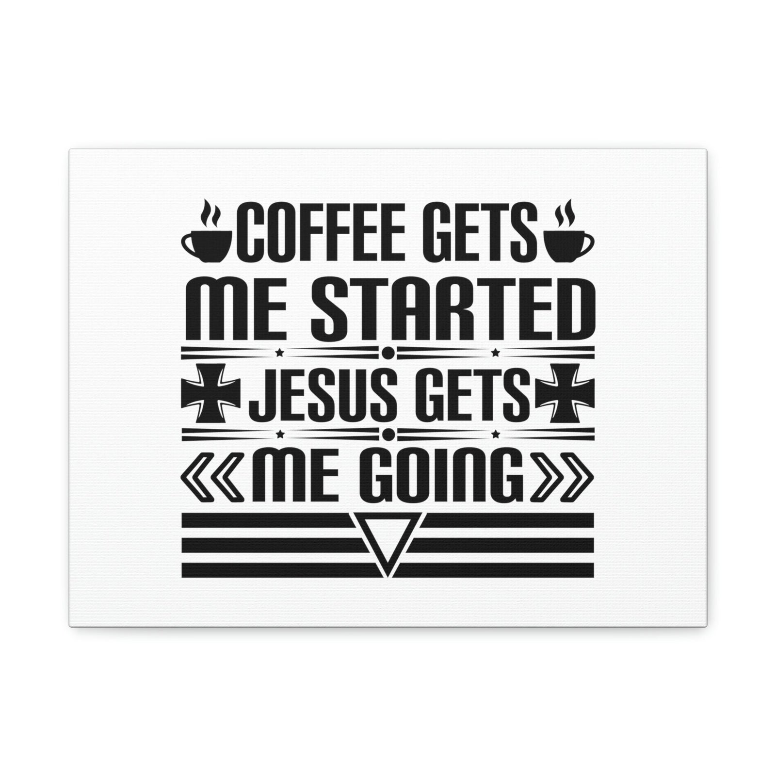 Scripture Walls Jesus Gets Me Going Ephesians 5:2 White Christian Wall Art Bible Verse Print Ready to Hang Unframed-Express Your Love Gifts