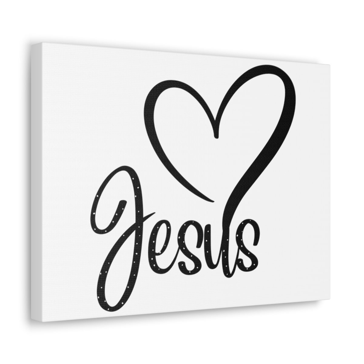 Scripture Walls Jesus Heart John 3:16 KJV Christian Wall Art Print Ready to Hang Unframed-Express Your Love Gifts