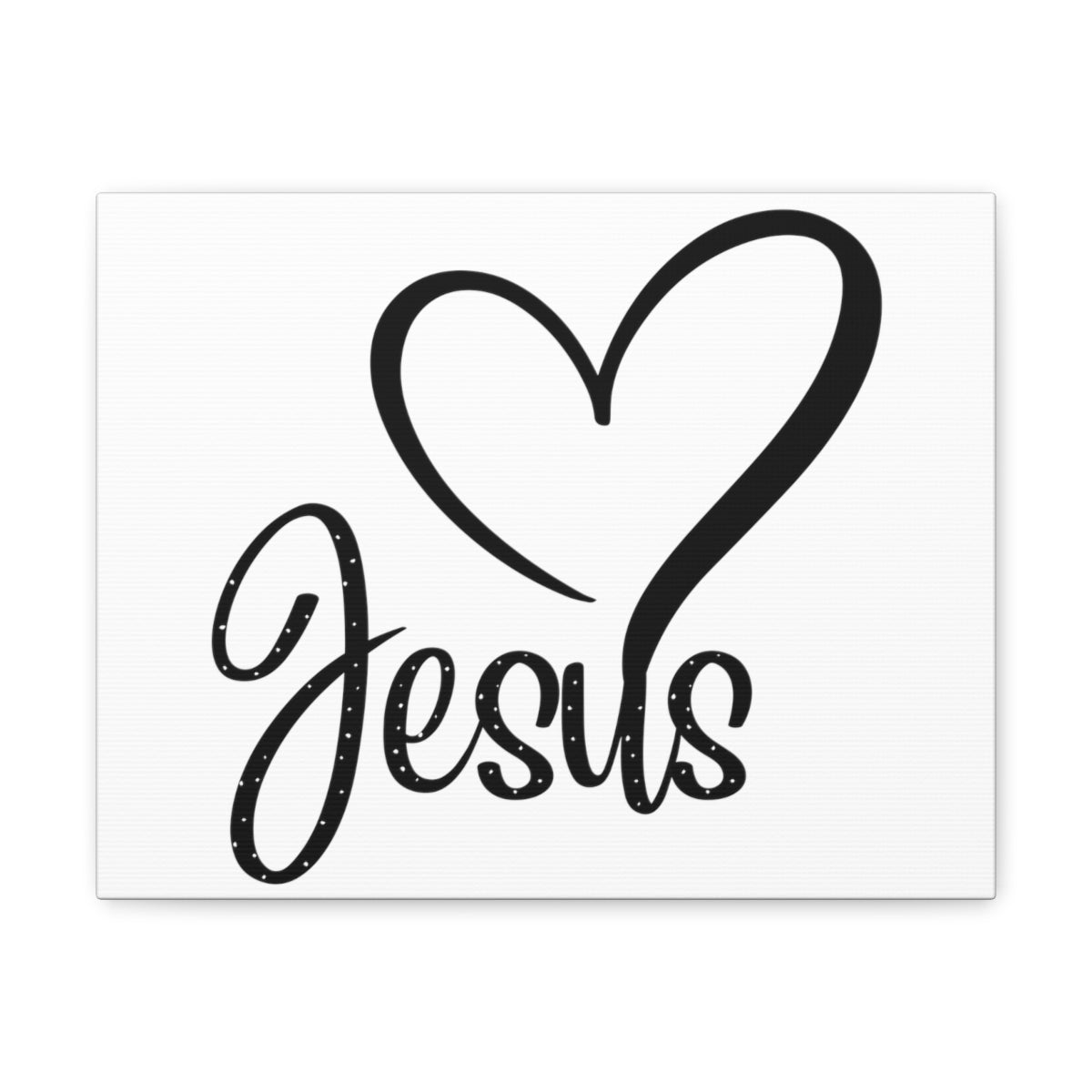 Scripture Walls Jesus Heart John 3:16 KJV Christian Wall Art Print Ready to Hang Unframed-Express Your Love Gifts