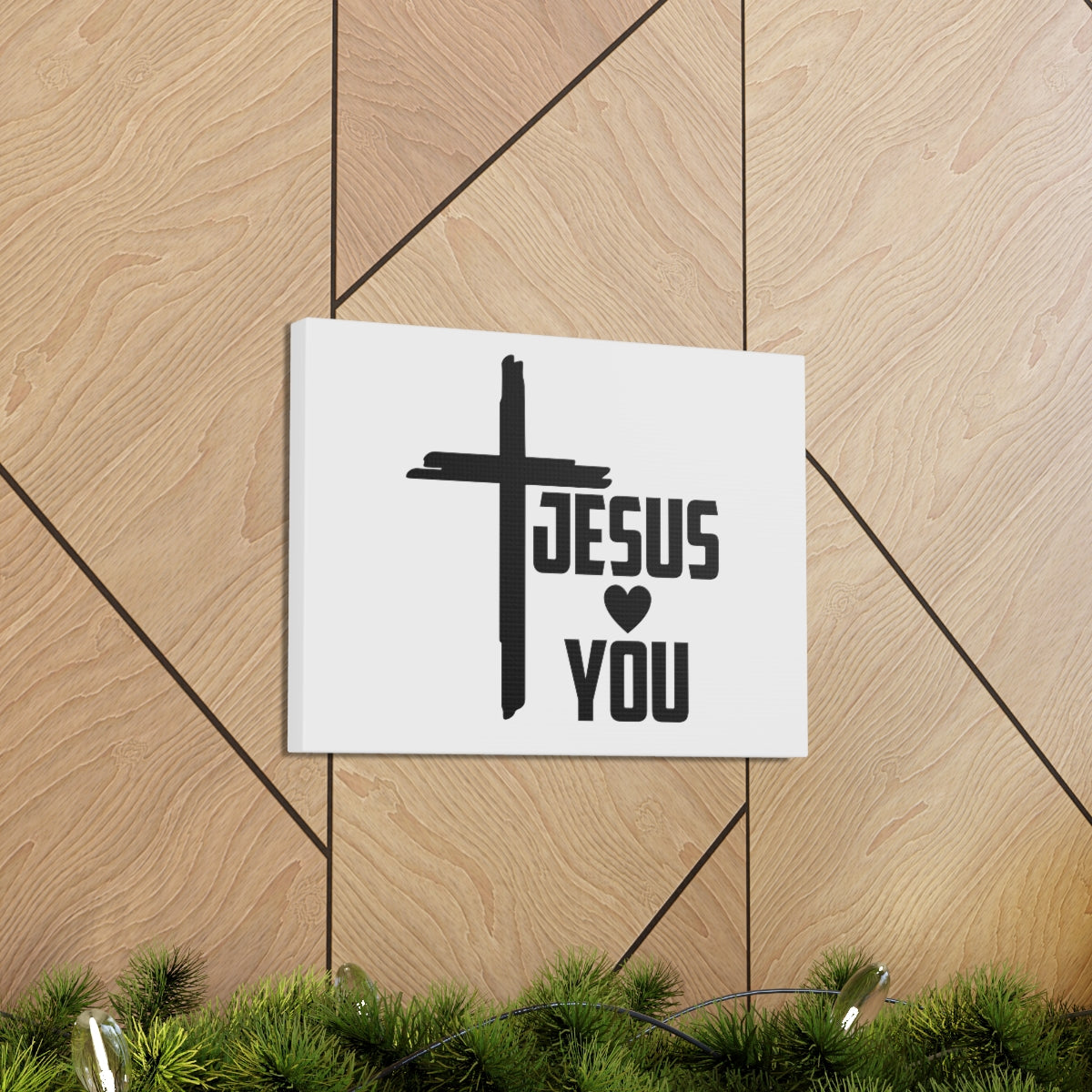 Scripture Walls Jesus Hearts You JOHN 15:9 Christian Wall Art Bible Verse Print Ready to Hang Unframed-Express Your Love Gifts