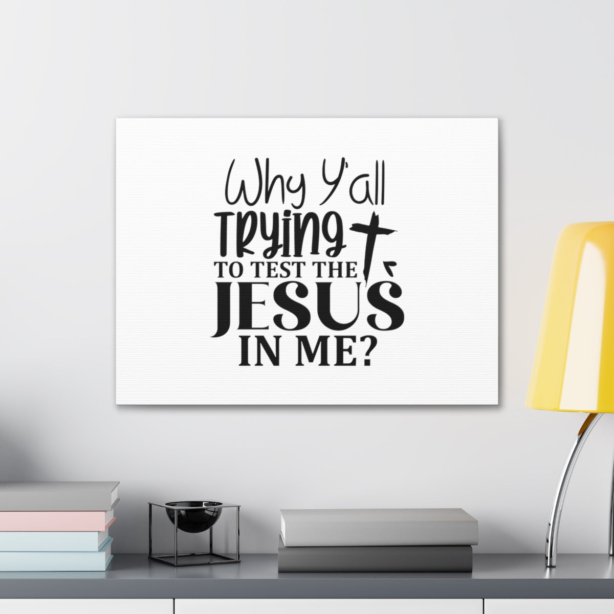 Scripture Walls Jesus In Me Deuteronomy 6:16 Christian Wall Art Bible Verse Print Ready to Hang Unframed-Express Your Love Gifts