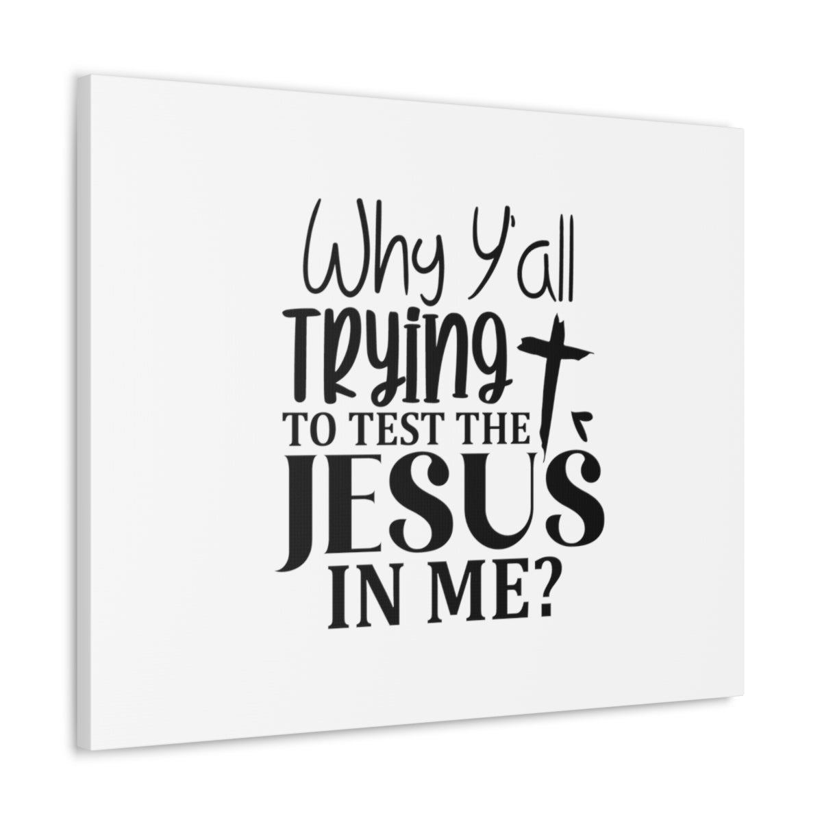 Scripture Walls Jesus In Me Deuteronomy 6:16 Christian Wall Art Bible Verse Print Ready to Hang Unframed-Express Your Love Gifts