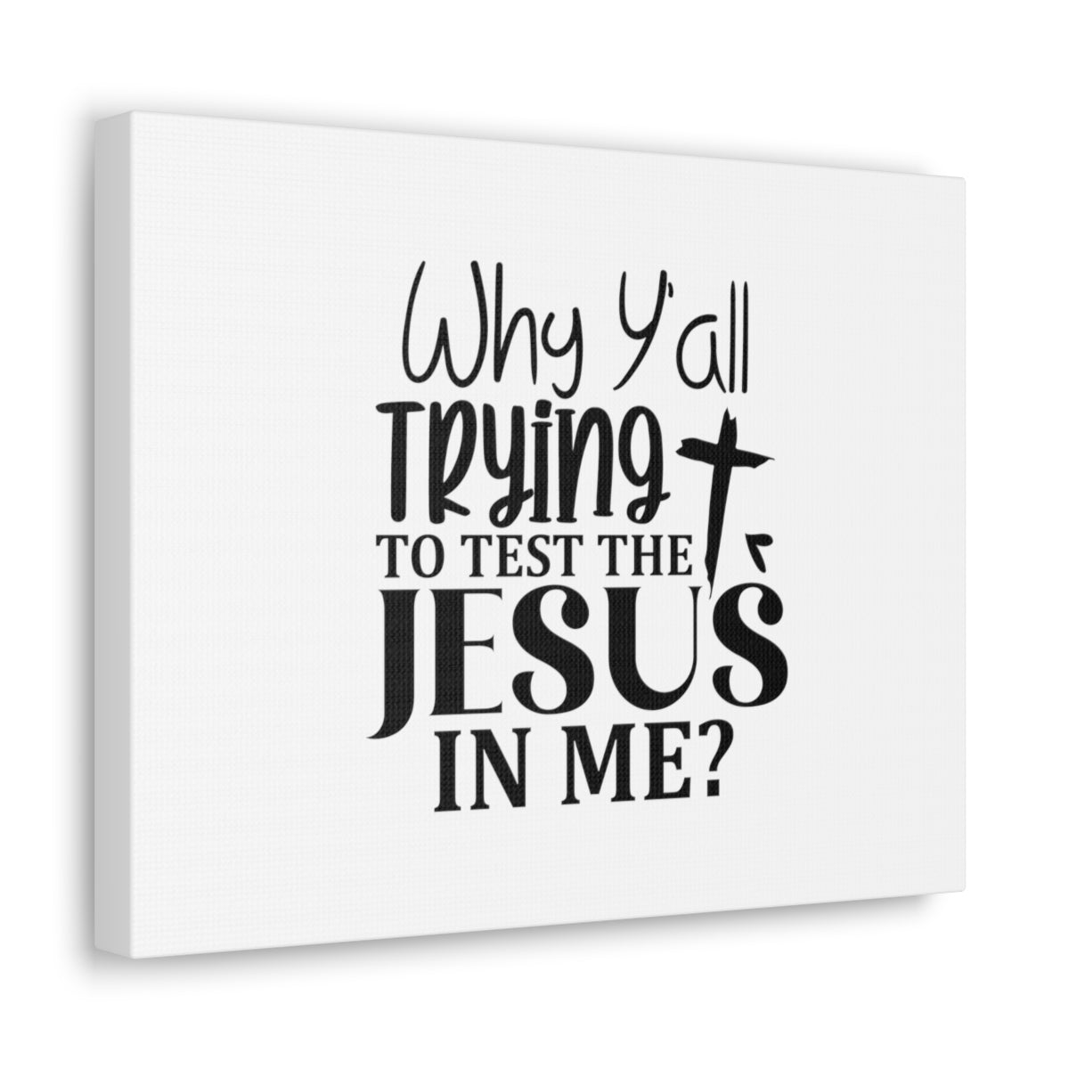 Scripture Walls Jesus In Me Deuteronomy 6:16 Christian Wall Art Bible Verse Print Ready to Hang Unframed-Express Your Love Gifts