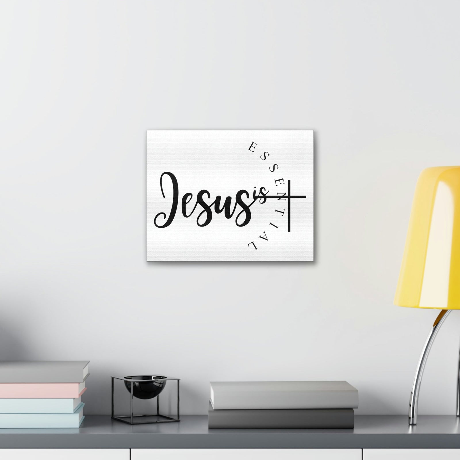 Scripture Walls Jesus Is Essential Ephesians 6:17 Christian Wall Art Print Ready to Hang Unframed-Express Your Love Gifts