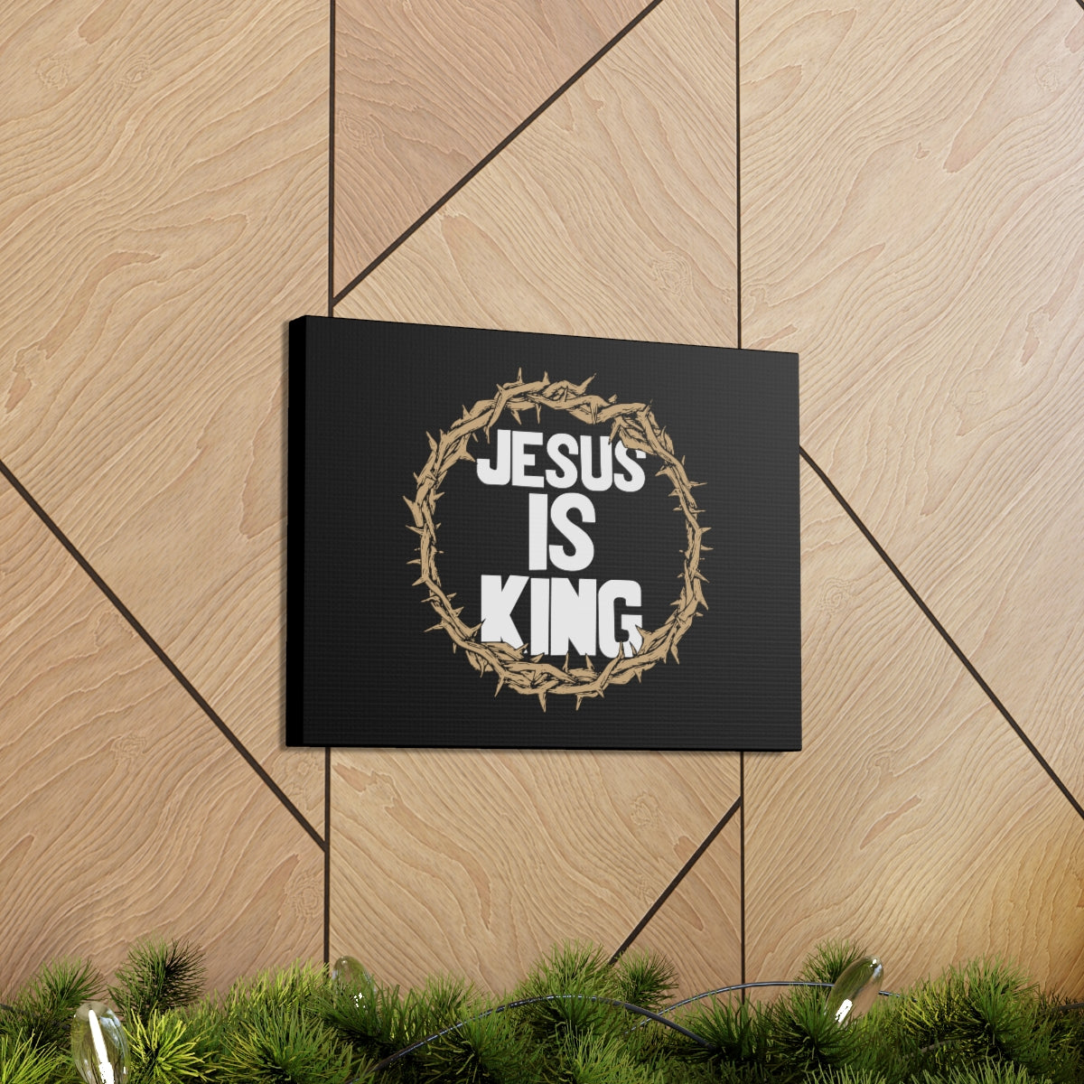 Scripture Walls Jesus Is King 1 Timothy 6:15 Christian Wall Art Bible Verse Print Ready to Hang Unframed-Express Your Love Gifts