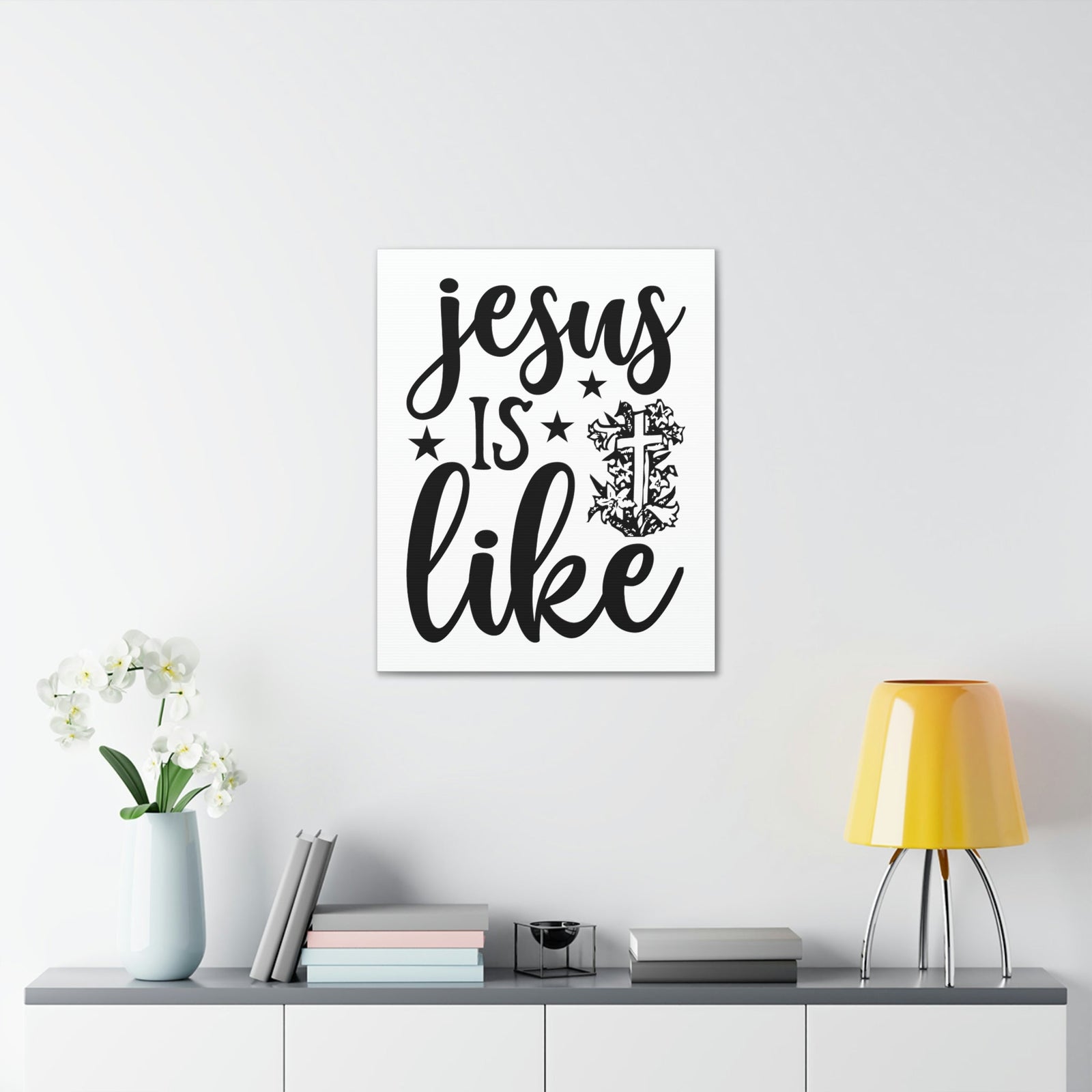 Scripture Walls Jesus Is Like 1 John 4:8 Christian Wall Art Print Ready to Hang Unframed-Express Your Love Gifts