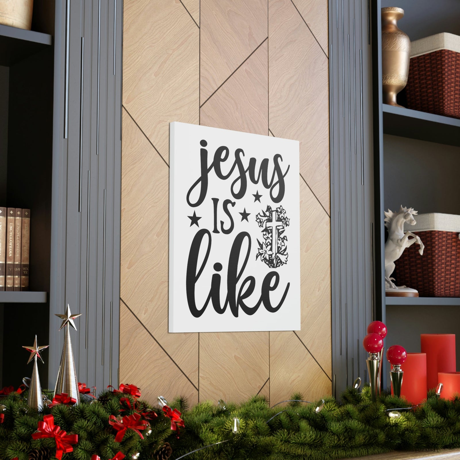 Scripture Walls Jesus Is Like 1 John 4:8 Christian Wall Art Print Ready to Hang Unframed-Express Your Love Gifts