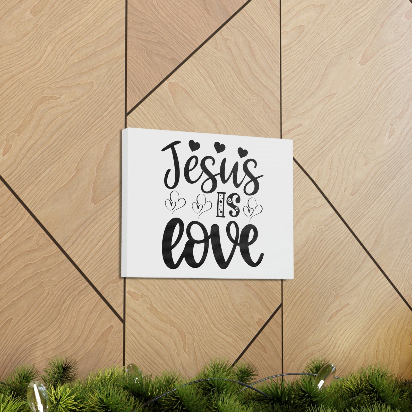 Scripture Walls Jesus Is Love 1 John 4:16 Christian Wall Art Print Ready to Hang Unframed-Express Your Love Gifts