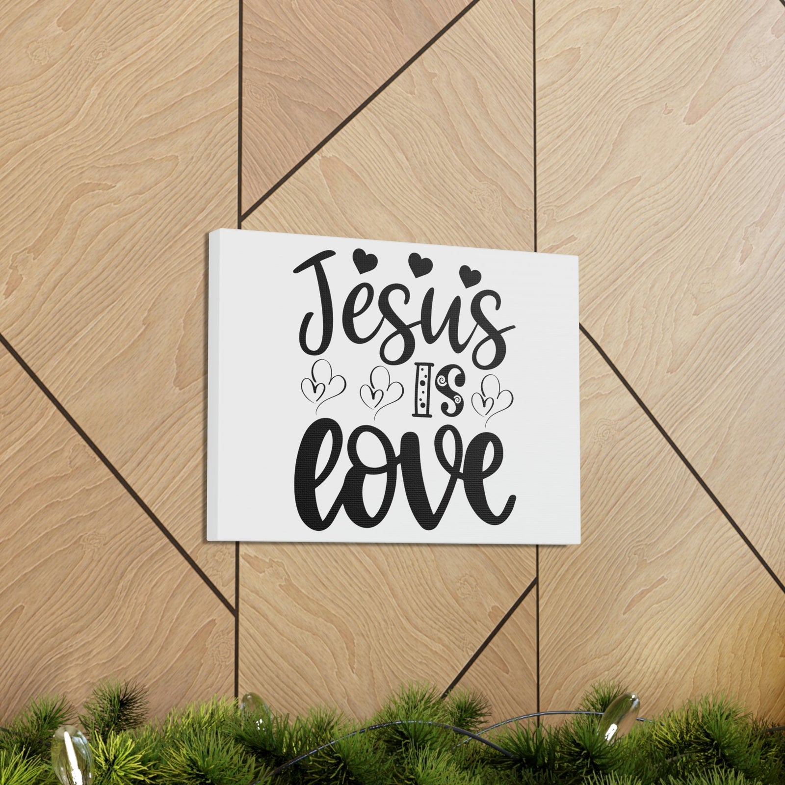 Scripture Walls Jesus Is Love 1 John 4:16 Christian Wall Art Print Ready to Hang Unframed-Express Your Love Gifts