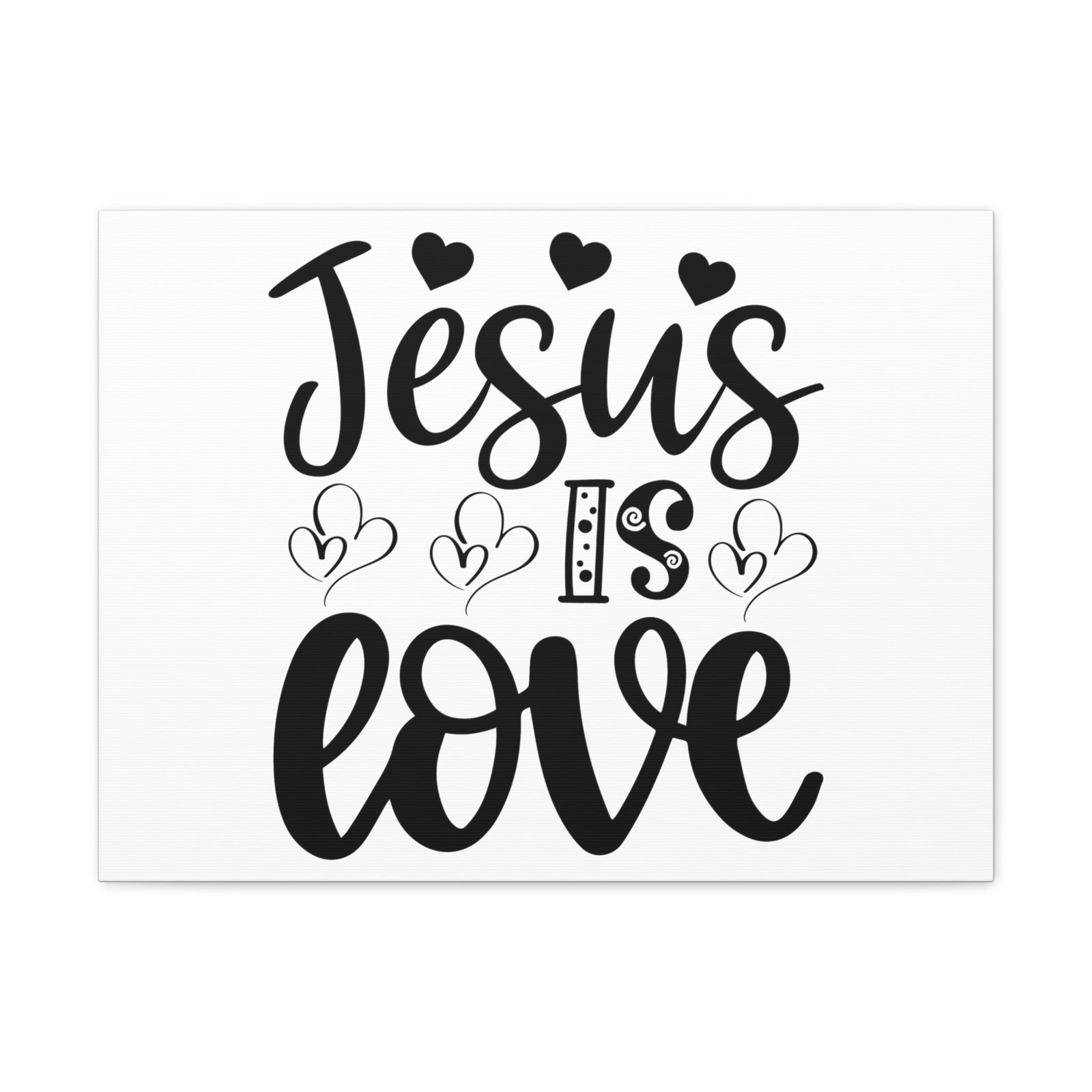 Scripture Walls Jesus Is Love 1 John 4:16 Christian Wall Art Print Ready to Hang Unframed-Express Your Love Gifts