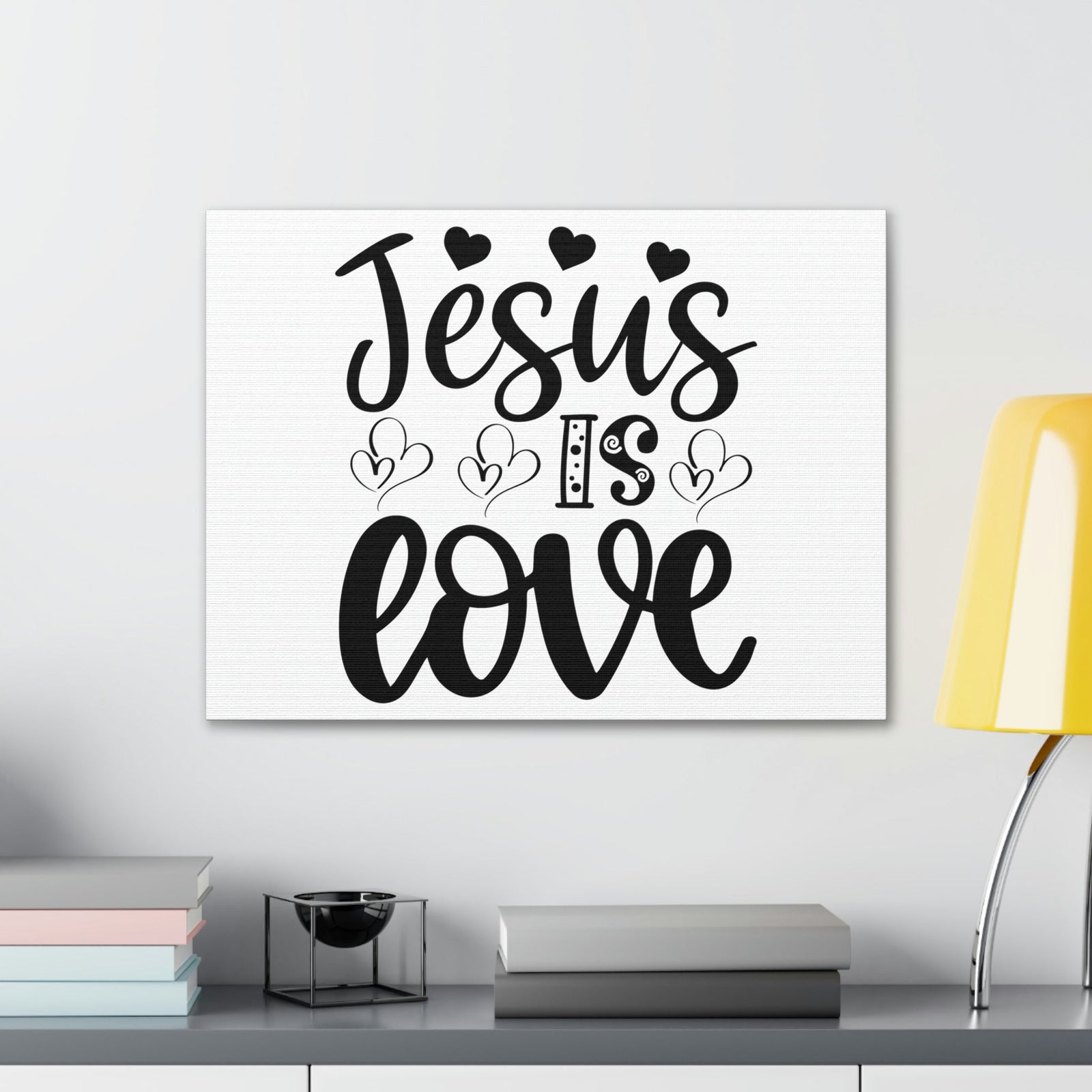 Scripture Walls Jesus Is Love 1 John 4:16 Christian Wall Art Print Ready to Hang Unframed-Express Your Love Gifts