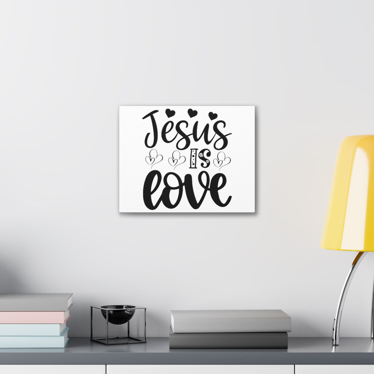 Scripture Walls Jesus Is Love 1 Timothy 1:14 Christian Wall Art Print Ready to Hang Unframed-Express Your Love Gifts