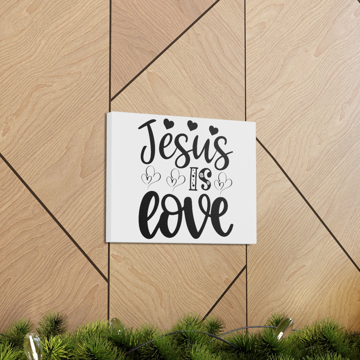 Scripture Walls Jesus Is Love 1 Timothy 1:14 Christian Wall Art Print Ready to Hang Unframed-Express Your Love Gifts