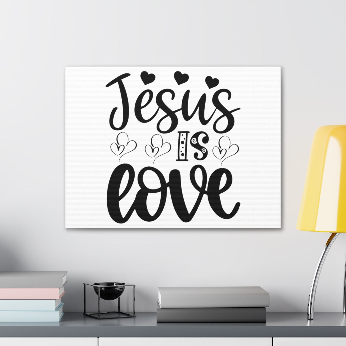Scripture Walls Jesus Is Love 1 Timothy 1:14 Christian Wall Art Print Ready to Hang Unframed-Express Your Love Gifts
