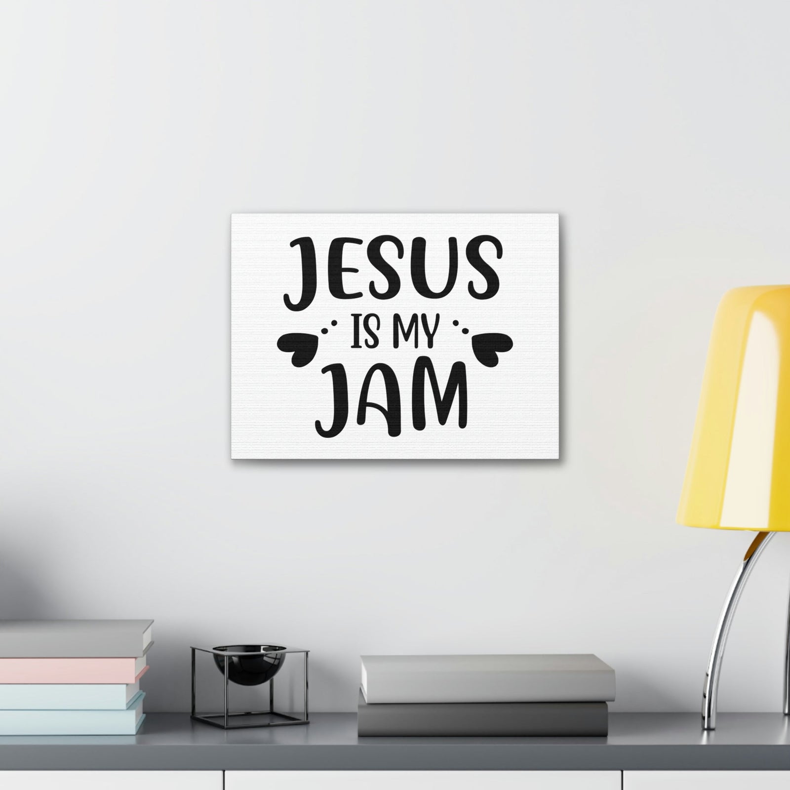 Scripture Walls Jesus Is My Jam Galatians 2:20 Christian Wall Art Print Ready to Hang Unframed-Express Your Love Gifts