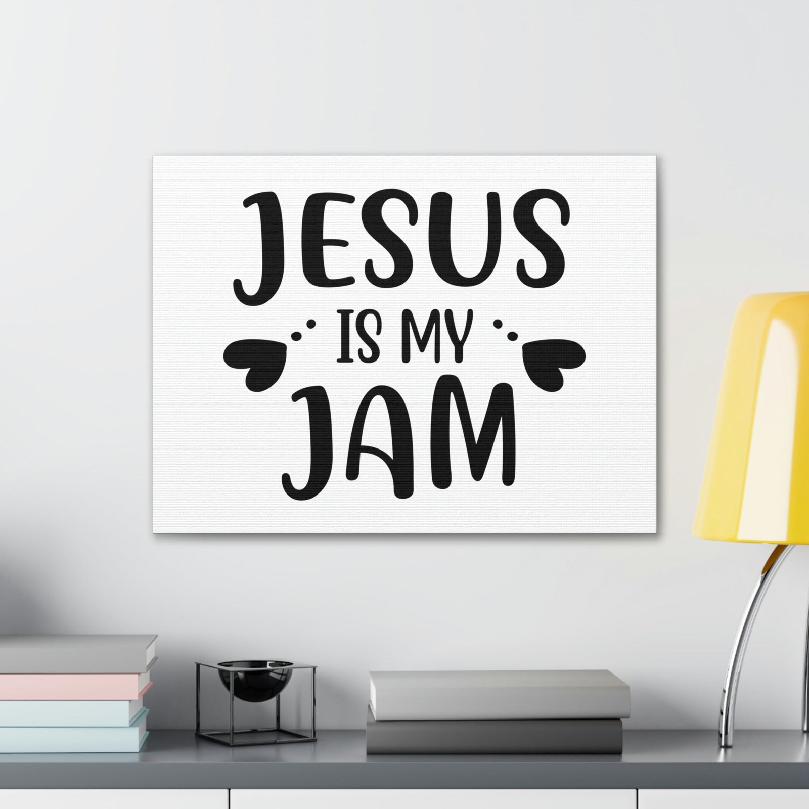 Scripture Walls Jesus Is My Jam Galatians 2:20 Christian Wall Art Print Ready to Hang Unframed-Express Your Love Gifts