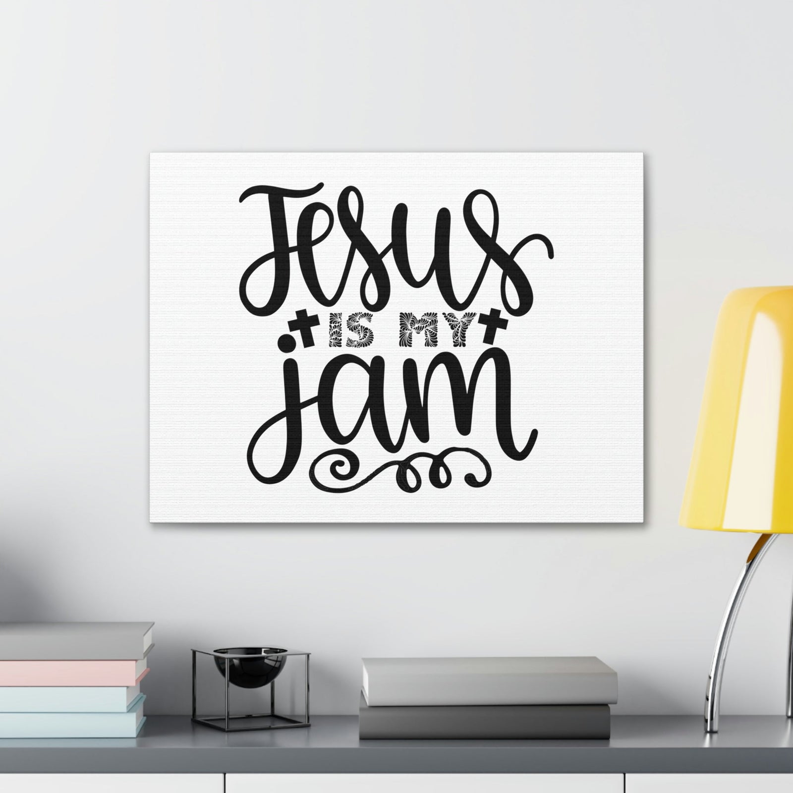 Scripture Walls Jesus Is My Jam John 14:6 Christian Wall Art Print Ready to Hang Unframed-Express Your Love Gifts