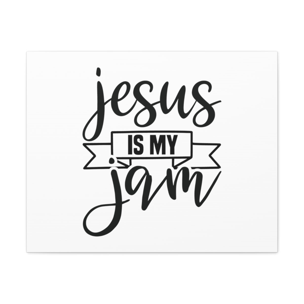 Scripture Walls Jesus Is My Jam Psalm 27:12 Christian Wall Art Bible Verse Print Ready to Hang Unframed-Express Your Love Gifts
