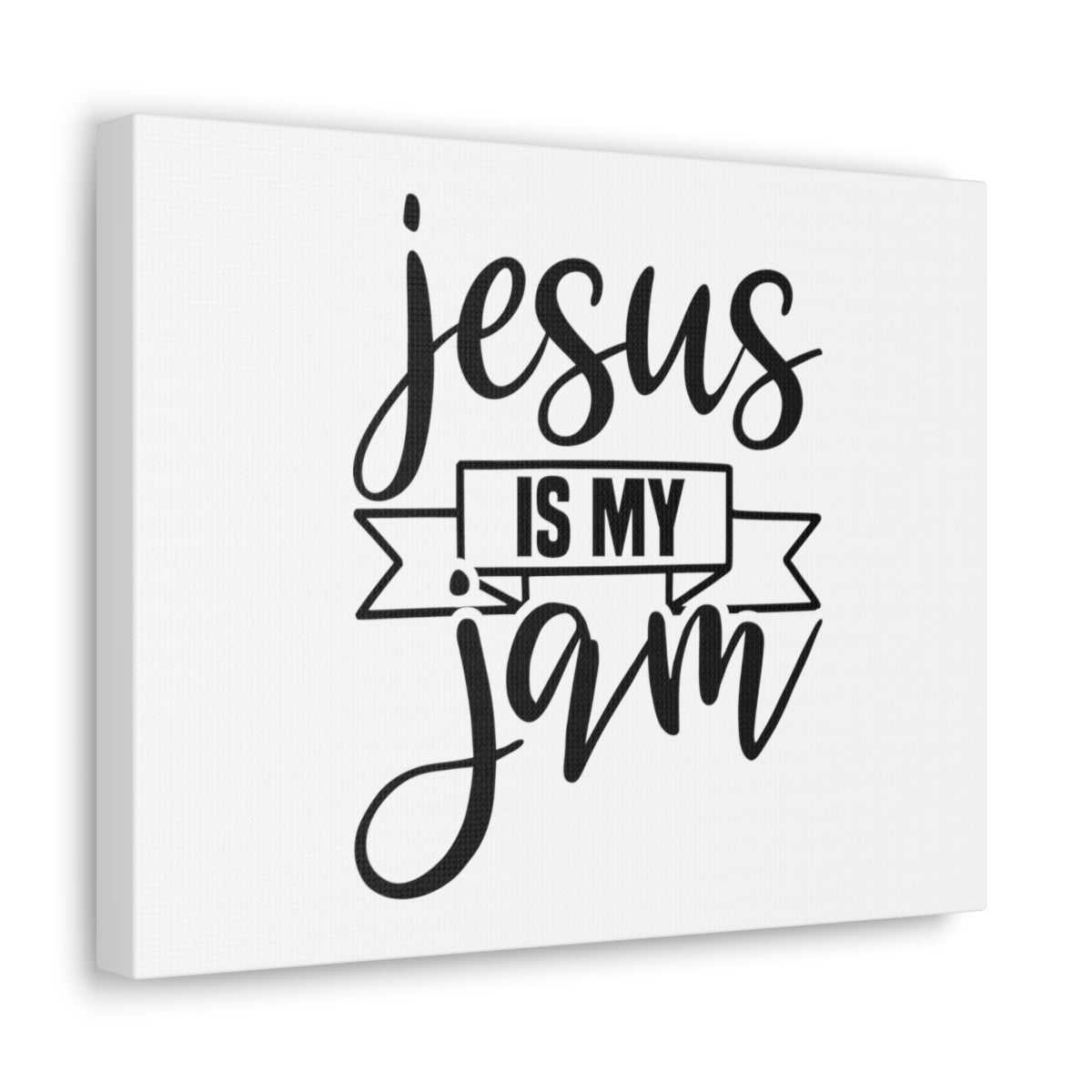 Scripture Walls Jesus Is My Jam Psalm 27:12 Christian Wall Art Bible Verse Print Ready to Hang Unframed-Express Your Love Gifts