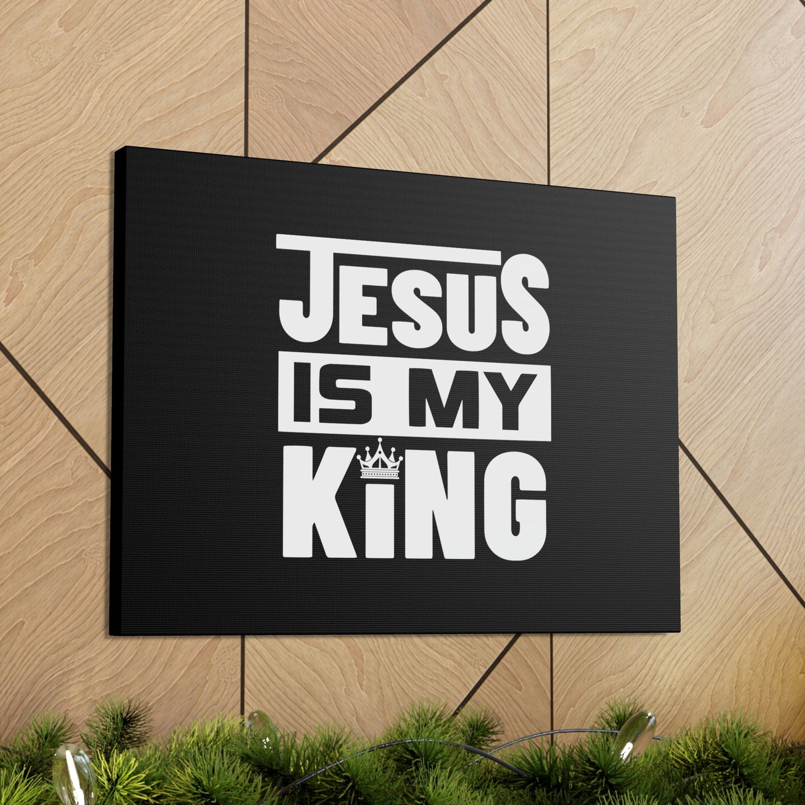 Scripture Walls Jesus Is My King Revelation 1:5 Crown Christian Wall Art Bible Verse Print Ready to Hang Unframed-Express Your Love Gifts